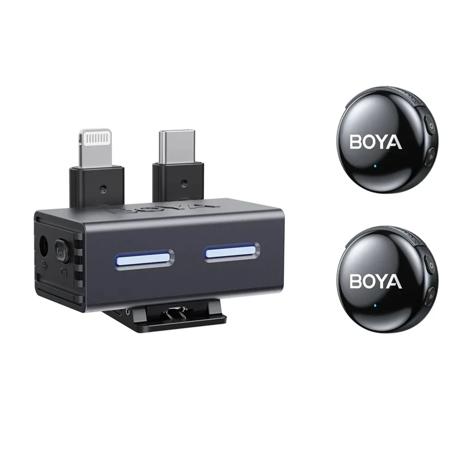 Microfono Inalambrico 3en1 Tipo Boton — foto 3