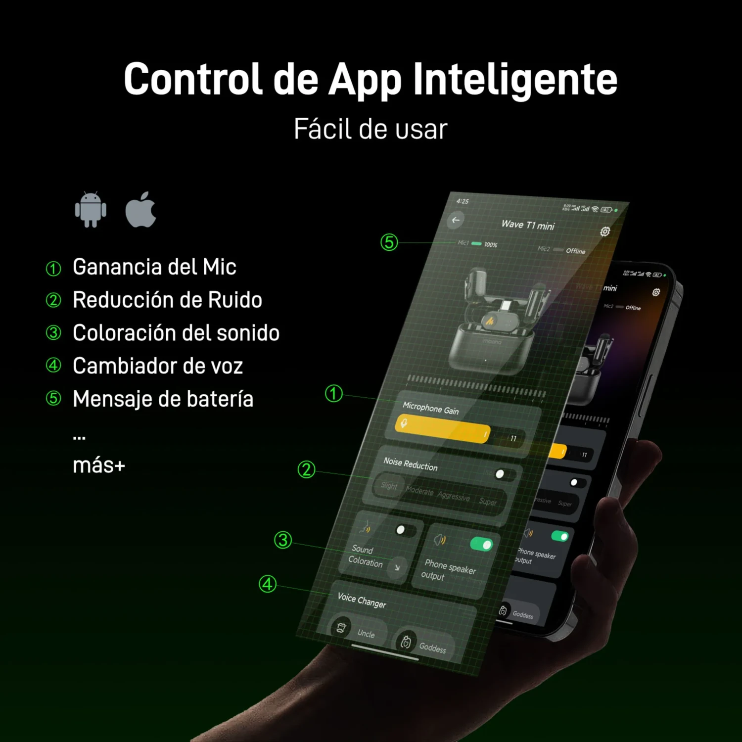 Microfono Inalambrico Mini — foto 4