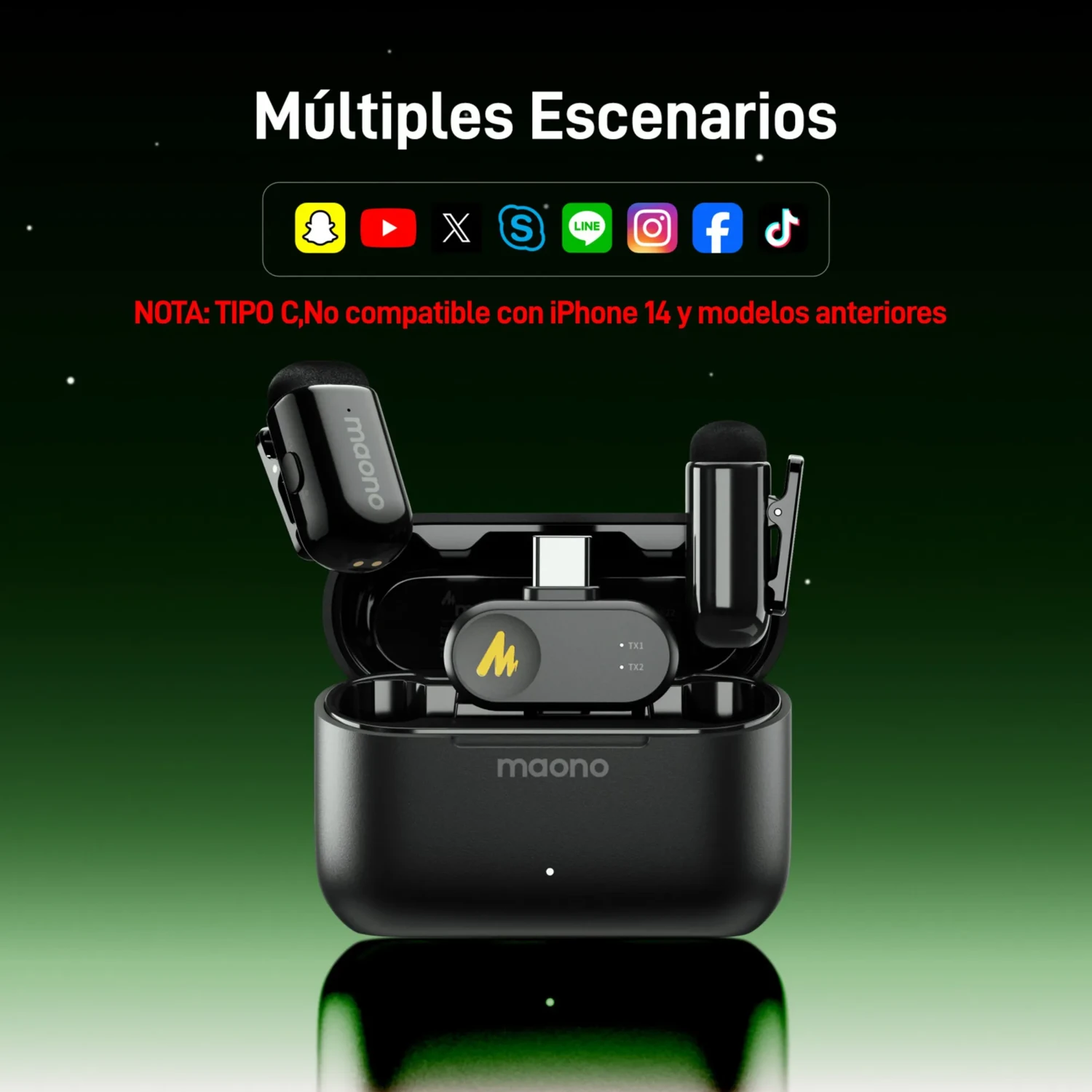 Microfono Inalambrico Mini — foto 8