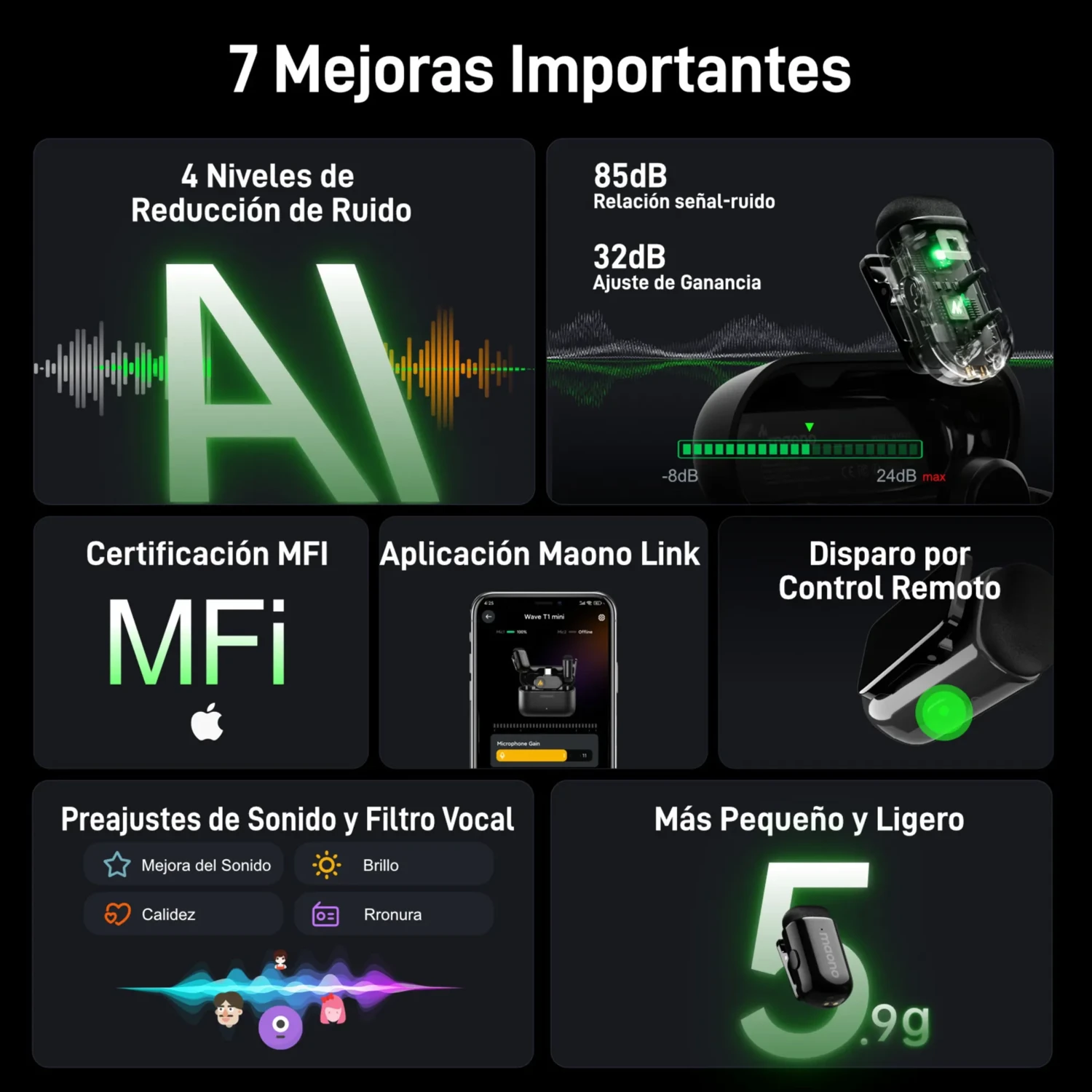 Microfono Inalambrico Mini — foto 12