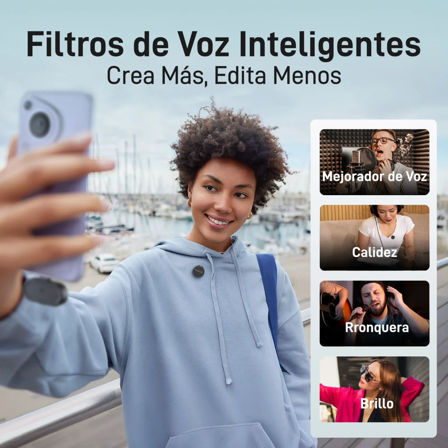 Microfono Lavalier Inalambrico Usb-c — foto 11