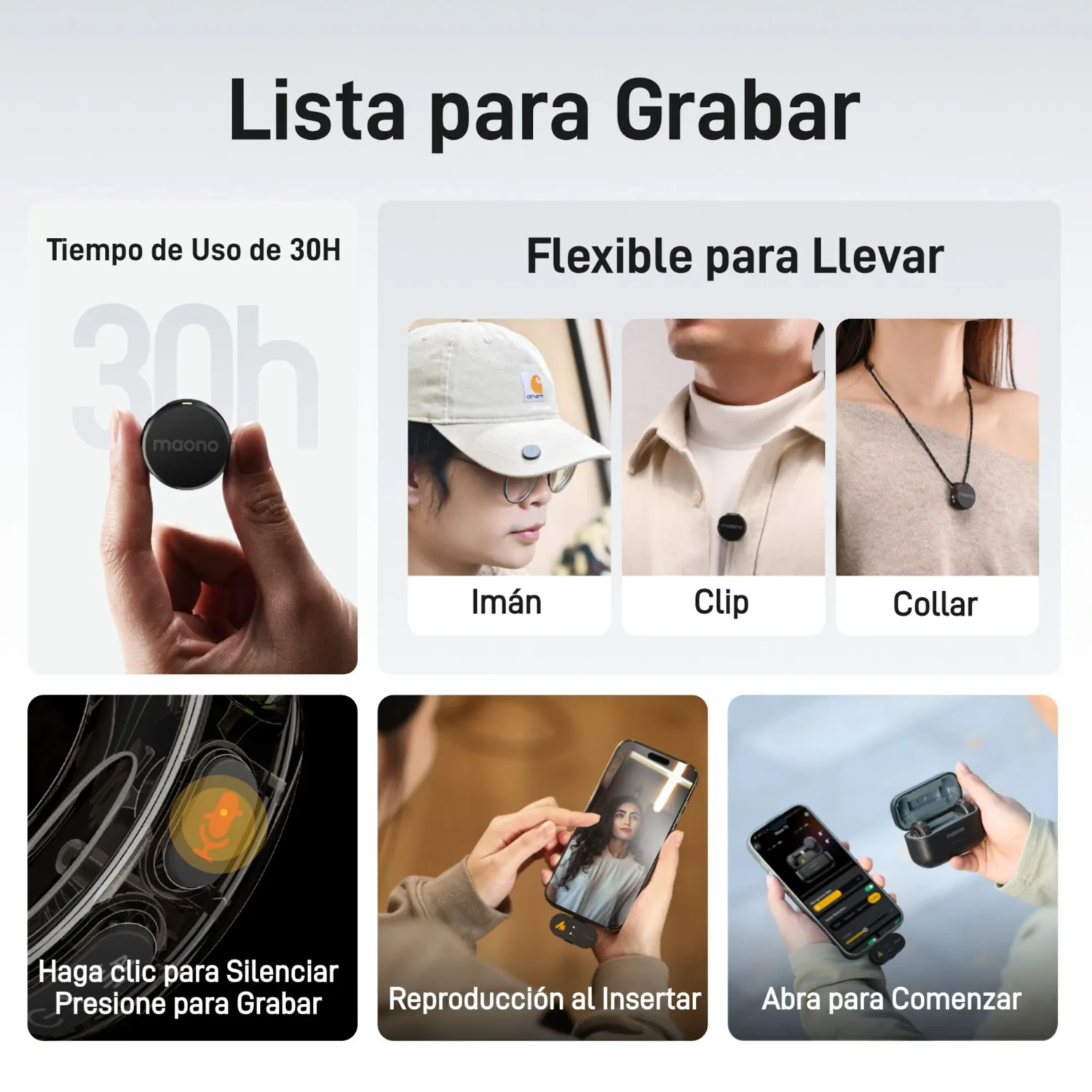 Microfono Lavalier Inalambrico Usb-c — foto 12