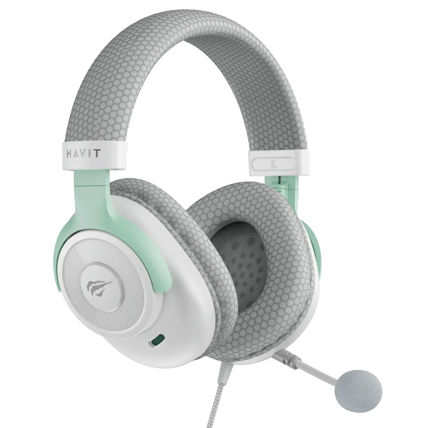 Audifono Gamer Blanco+cyan — foto 2
