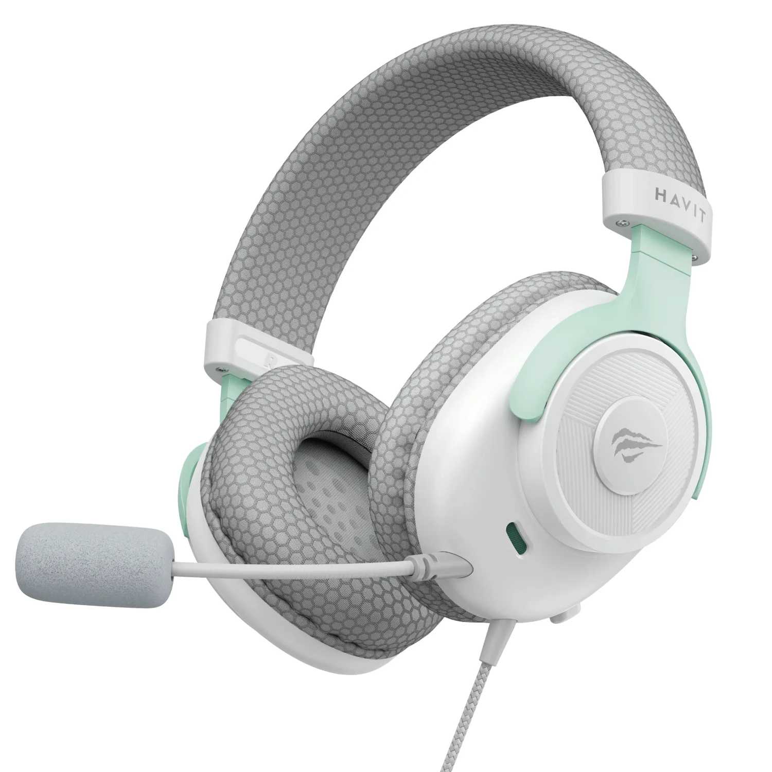 Audifono Gamer Blanco+cyan — foto 5