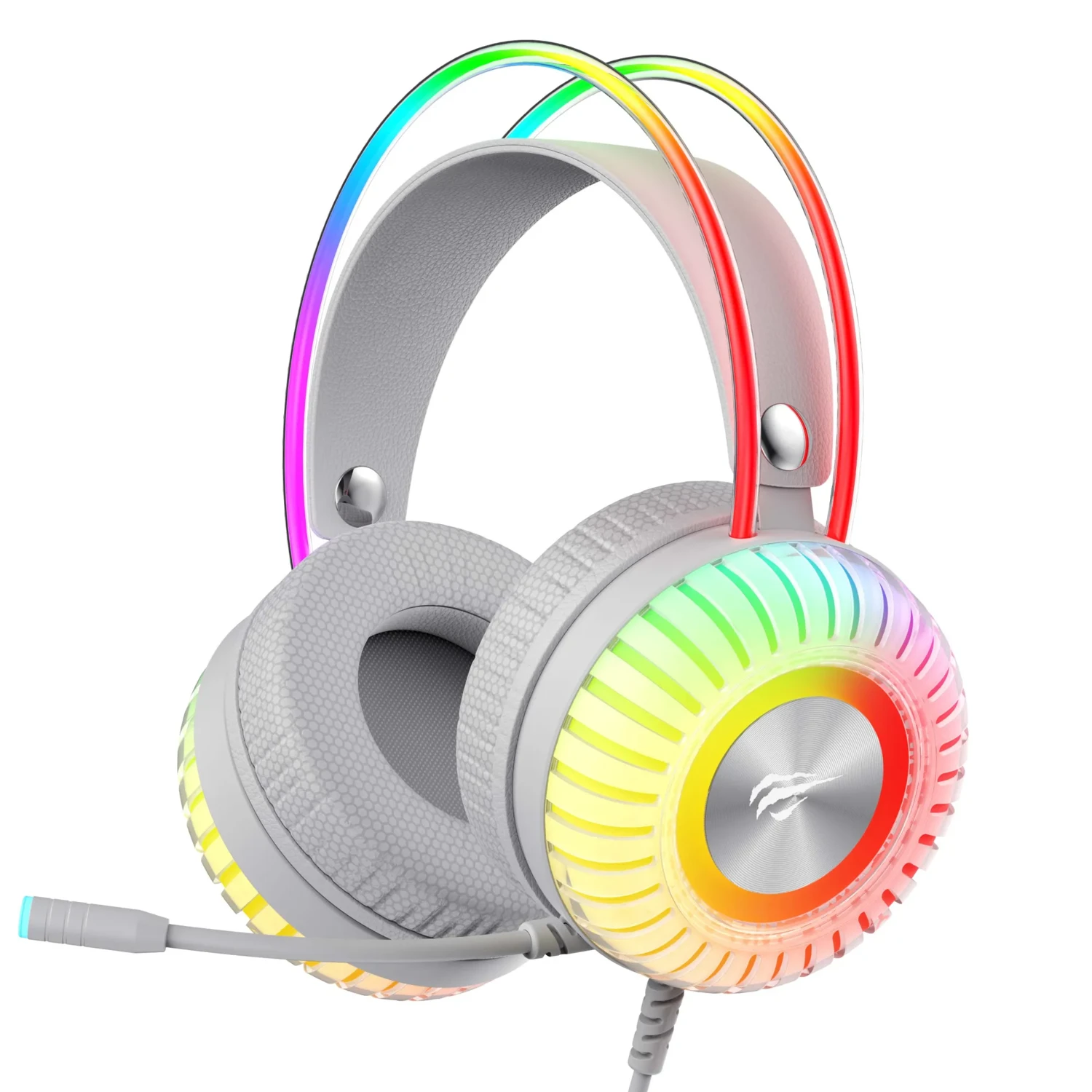 Audifonos Gamer RGB Blanco USB 7,1 — foto 1