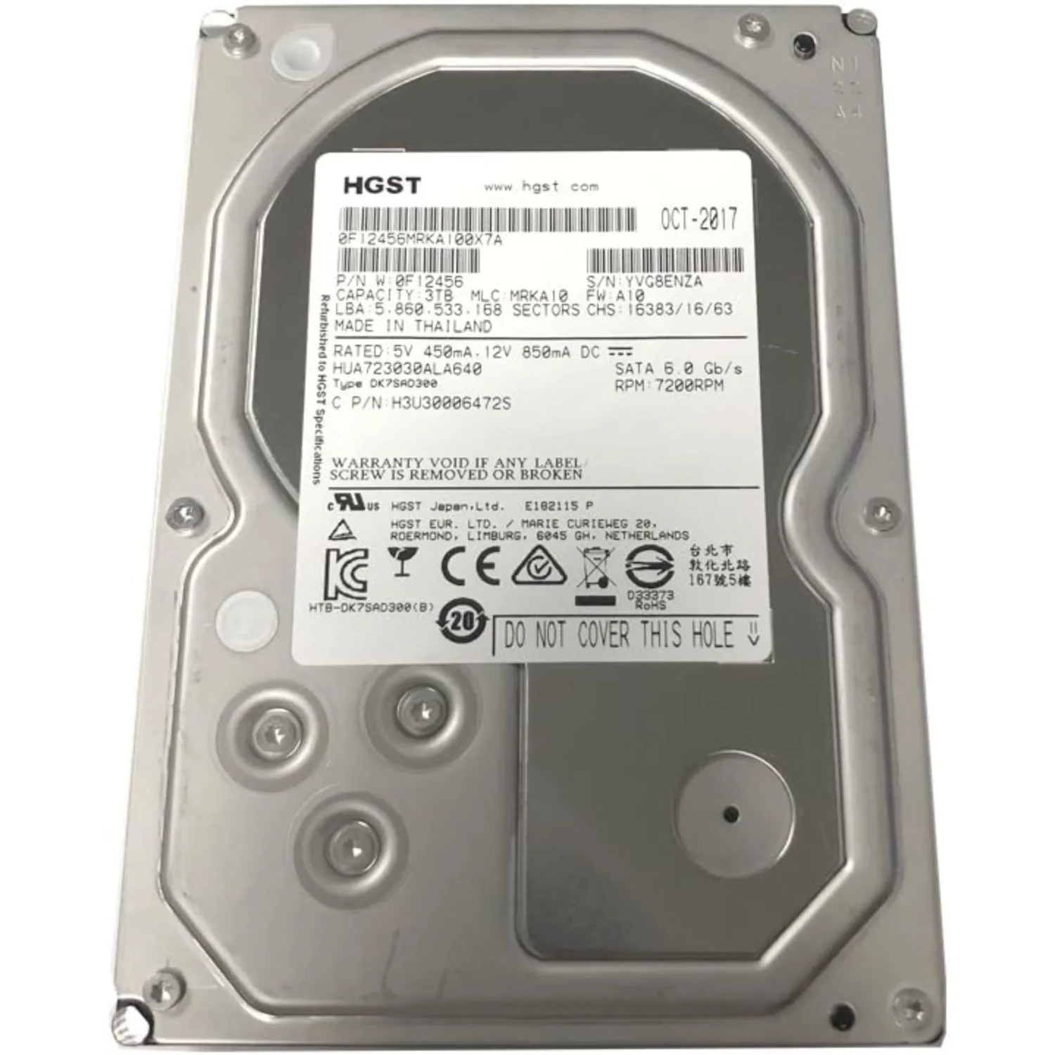 Disco Duro New Pull 3tb Hitachi — foto 3