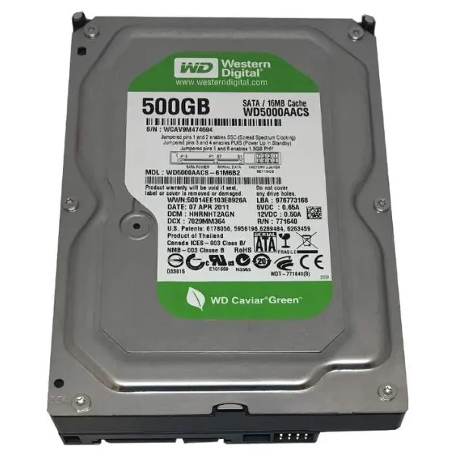 Disco Duro New Pull 500gb WD — foto 1
