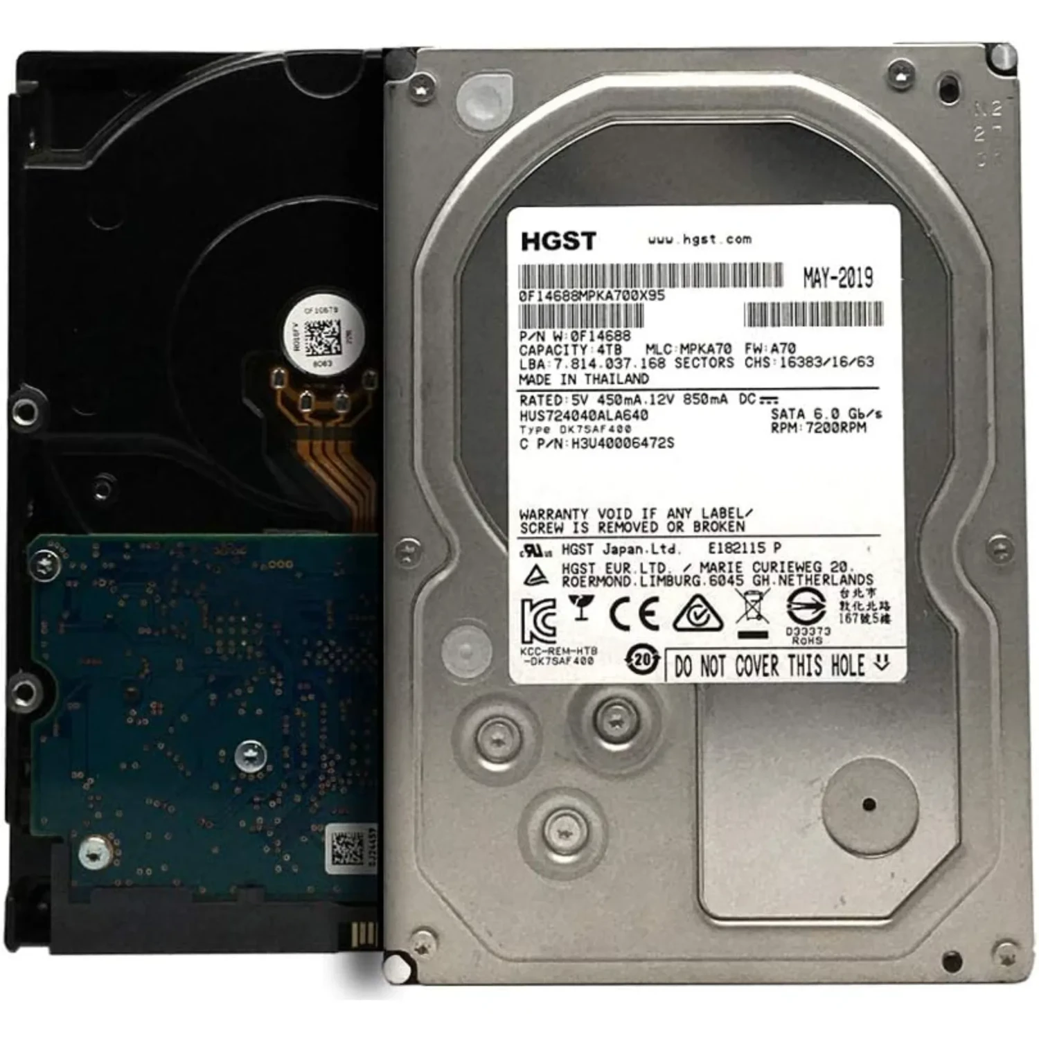 Disco Duro New Pull 4tb Hitachi Ultrasta — foto 1