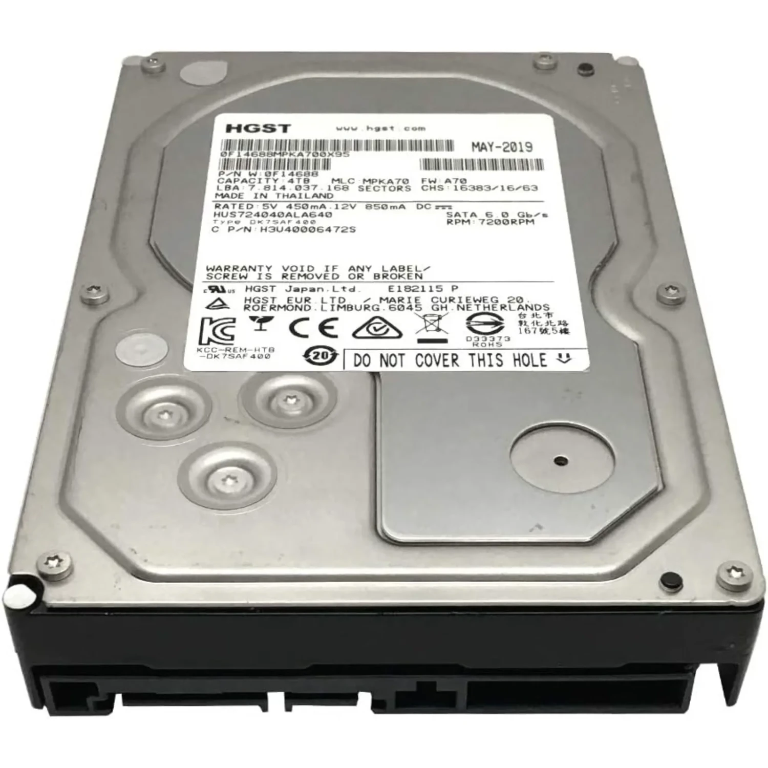 Disco Duro New Pull 4tb Hitachi Ultrasta — foto 3