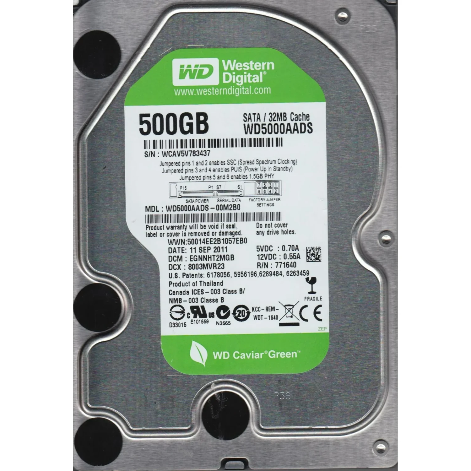 Disco Duro New Pull 500gb WD — foto 1