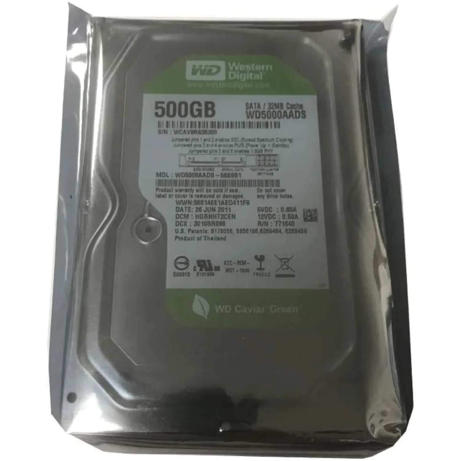 Disco Duro New Pull 500gb WD — foto 3