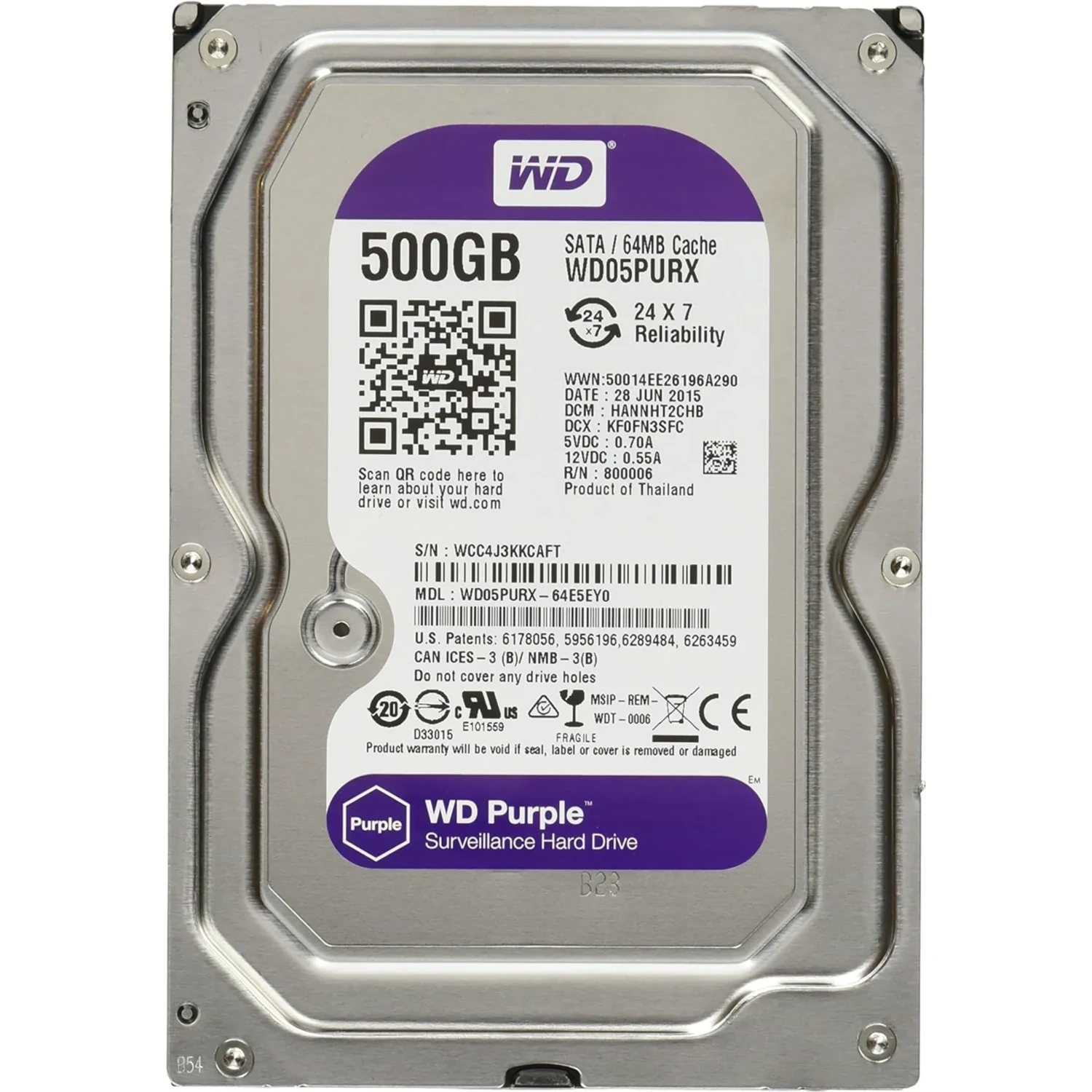 Disco Duro New Pull WD 500gb — foto 1