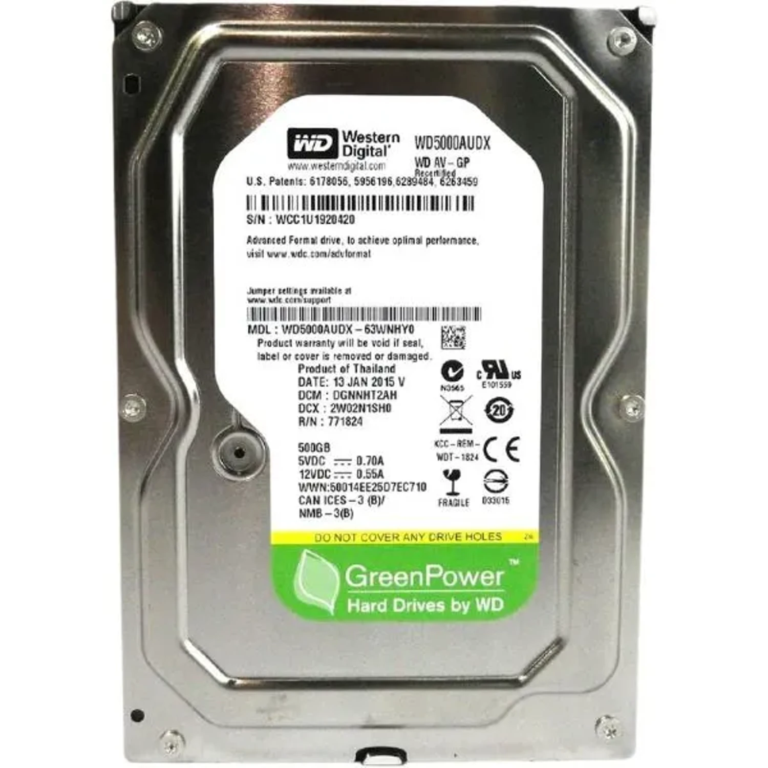 Disco Duro New Pull 500gb WD — foto 1