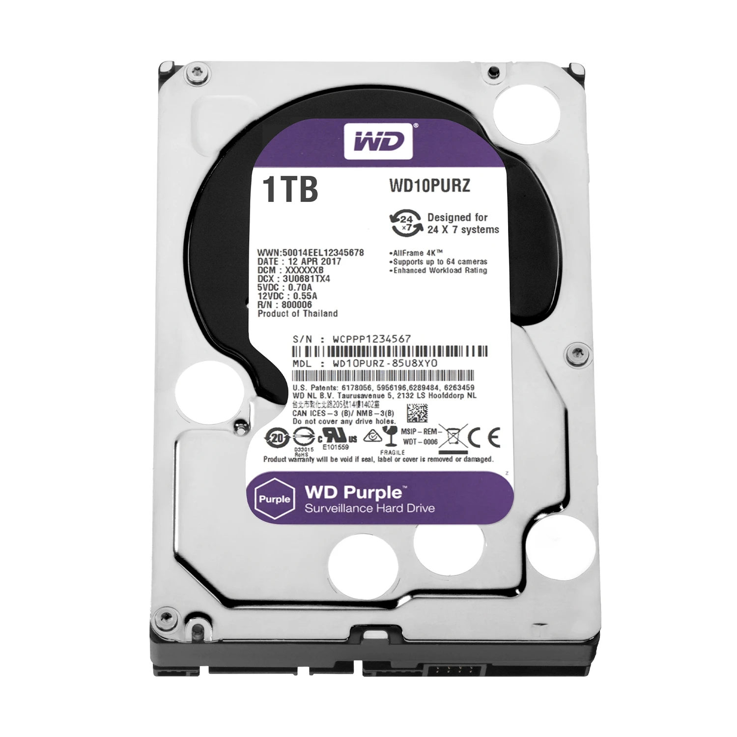 Disco Duro WD 1tb Purpura — foto 1
