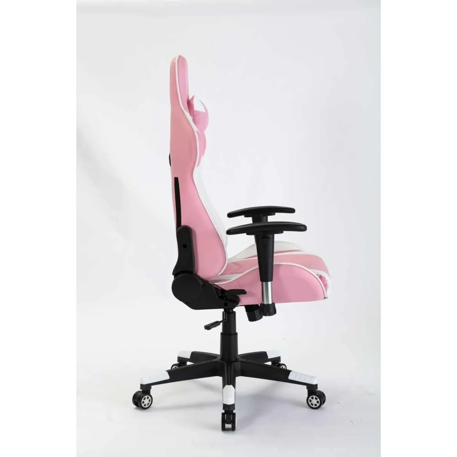Silla Gamer Blanco+rosa — foto 3