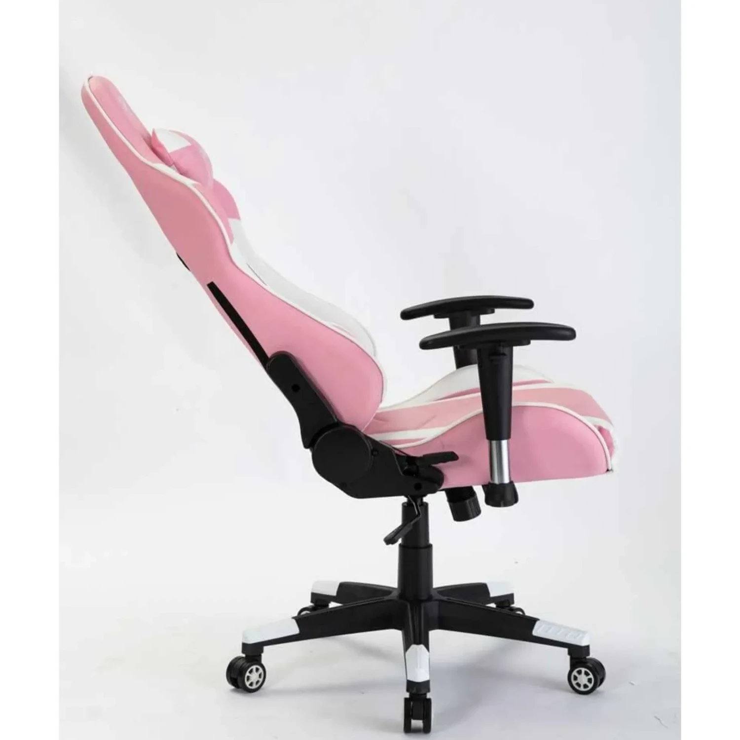 Silla Gamer Blanco+rosa — foto 6