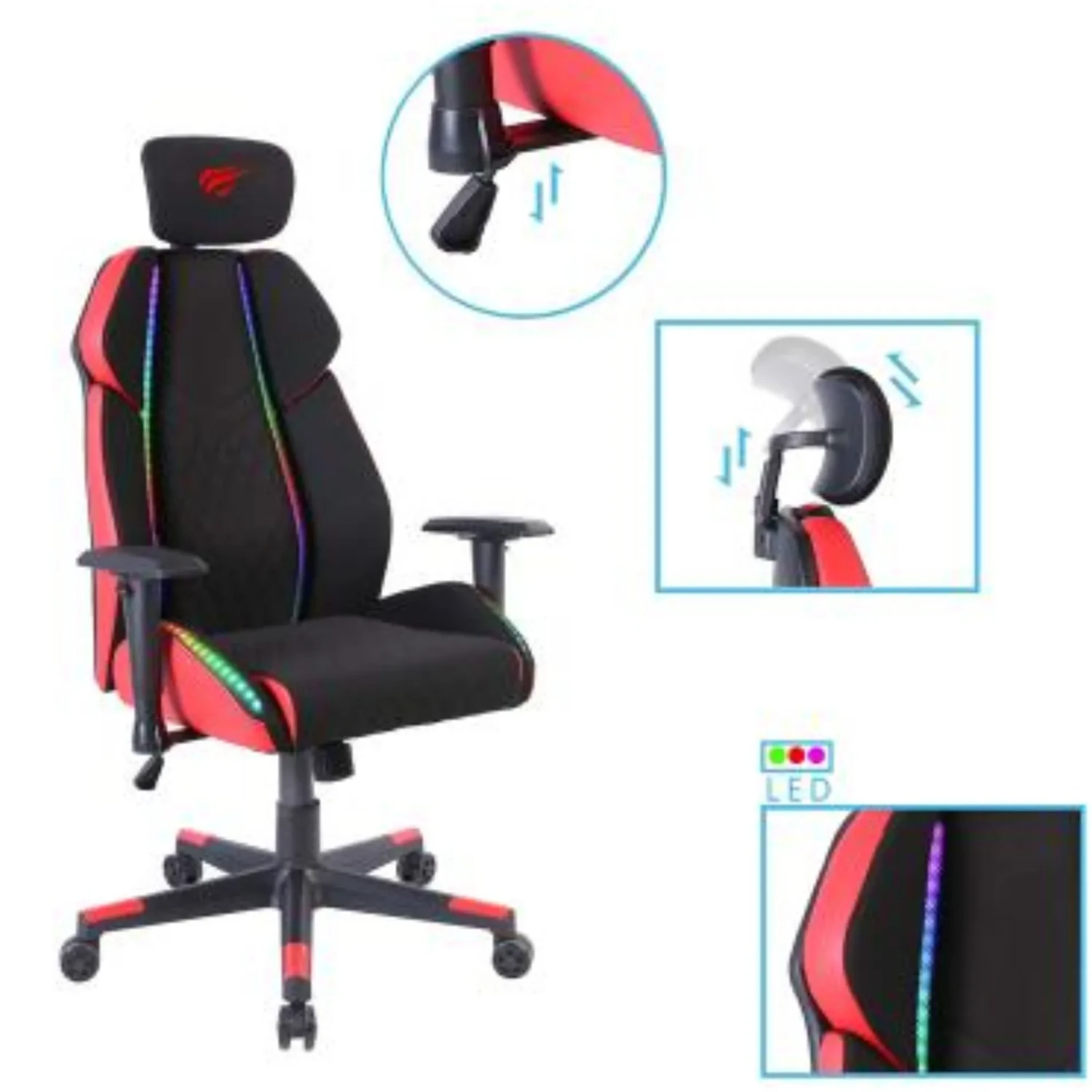 Silla Gamer con Luces RGB — foto 2