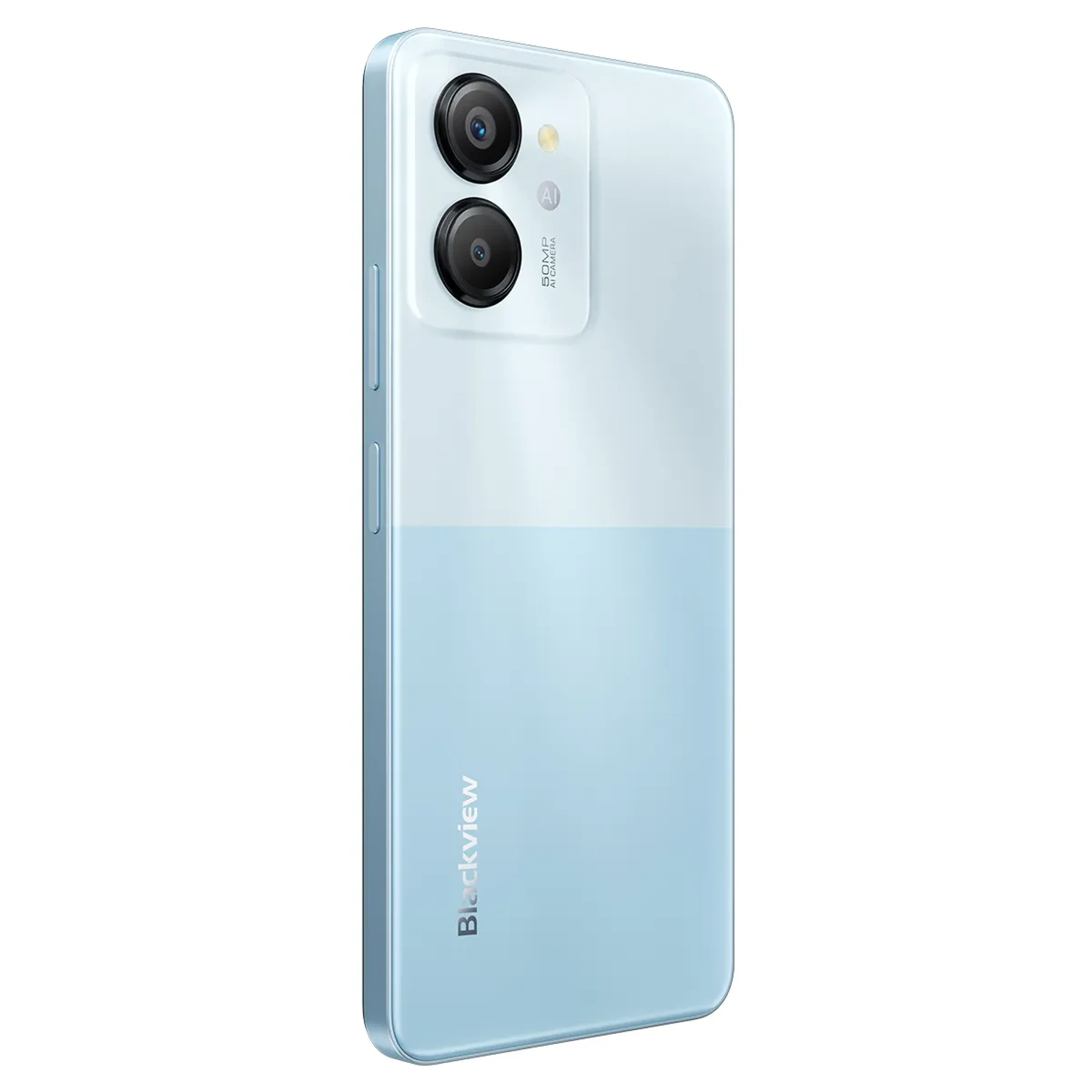 Smartphone Color Azul Ondulado Elegante — foto 2