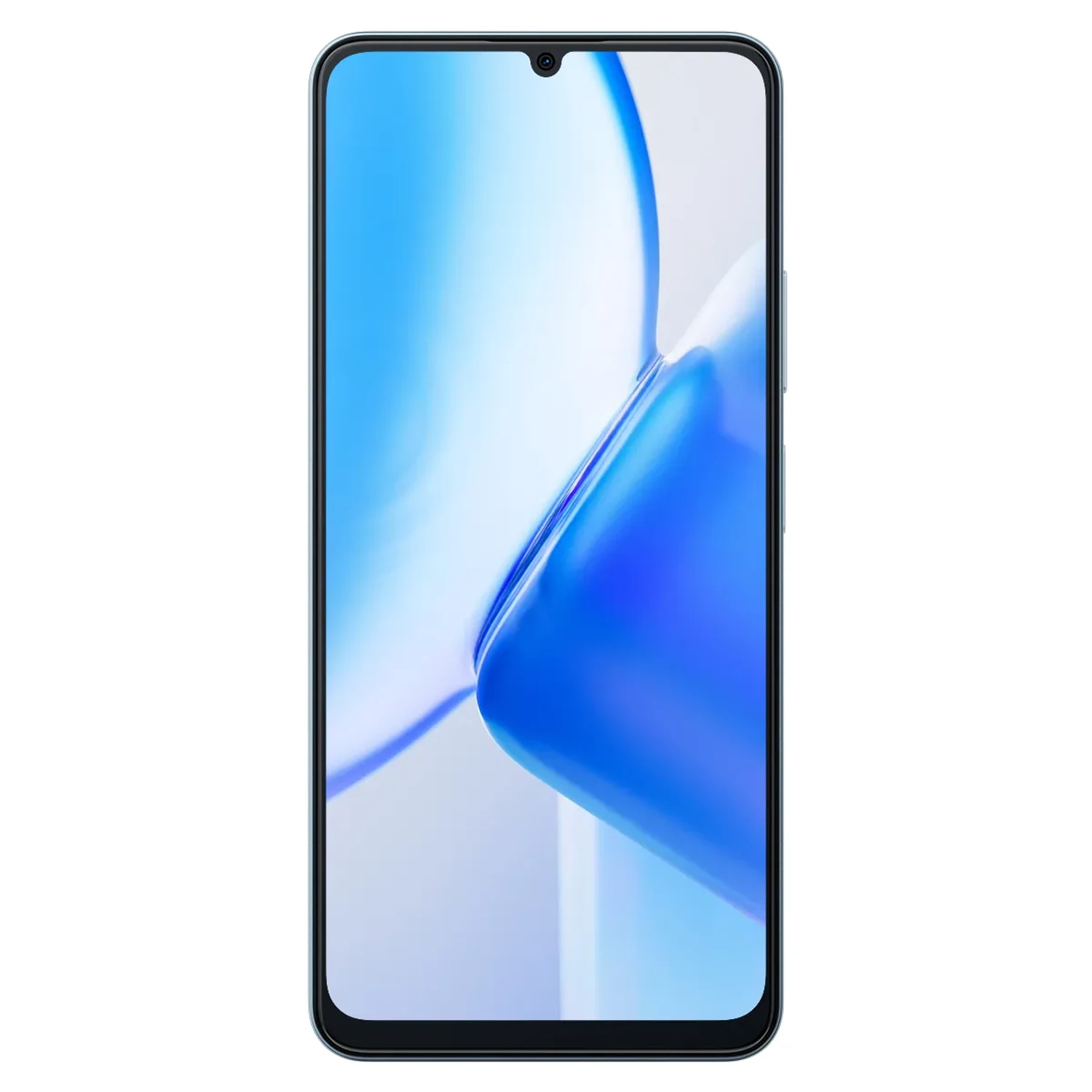 Smartphone Color Azul Ondulado Elegante — foto 4