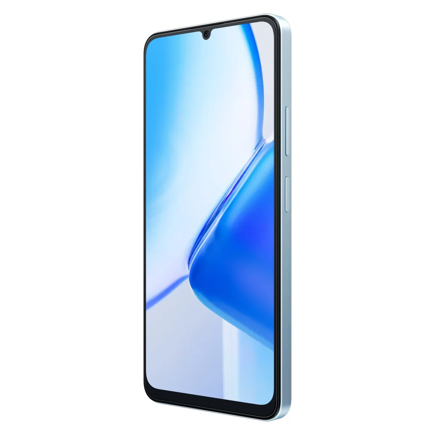Smartphone Color Azul Ondulado Elegante — foto 6