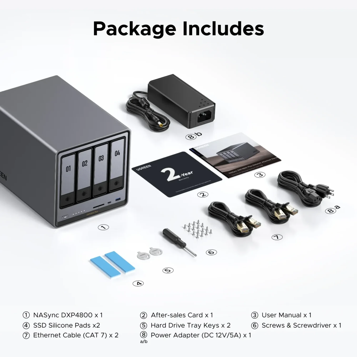 Ugreen Nas Dx4800plus 4 Bahias — foto 10
