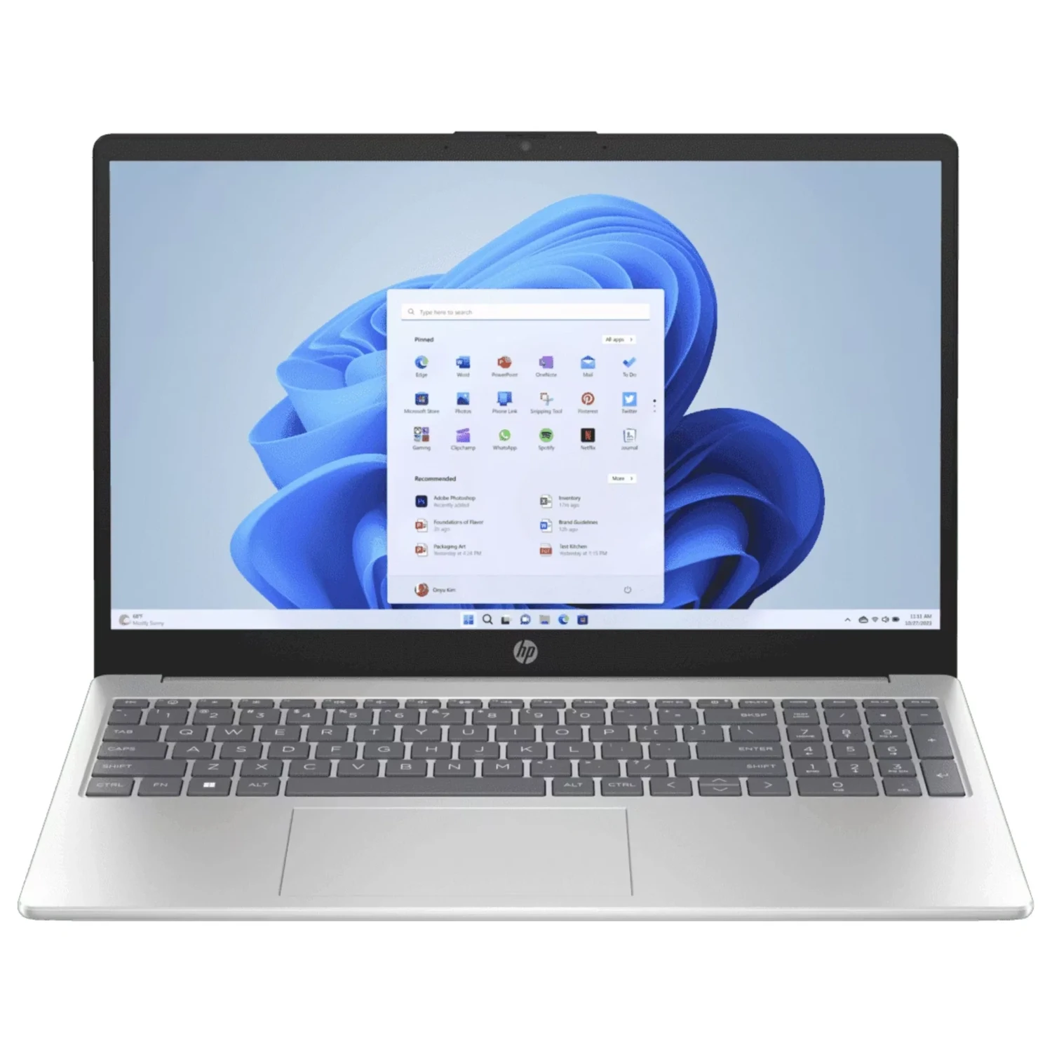 Laptop HP 15-fc0043la 15" Ryzen 3 7320u — foto 2