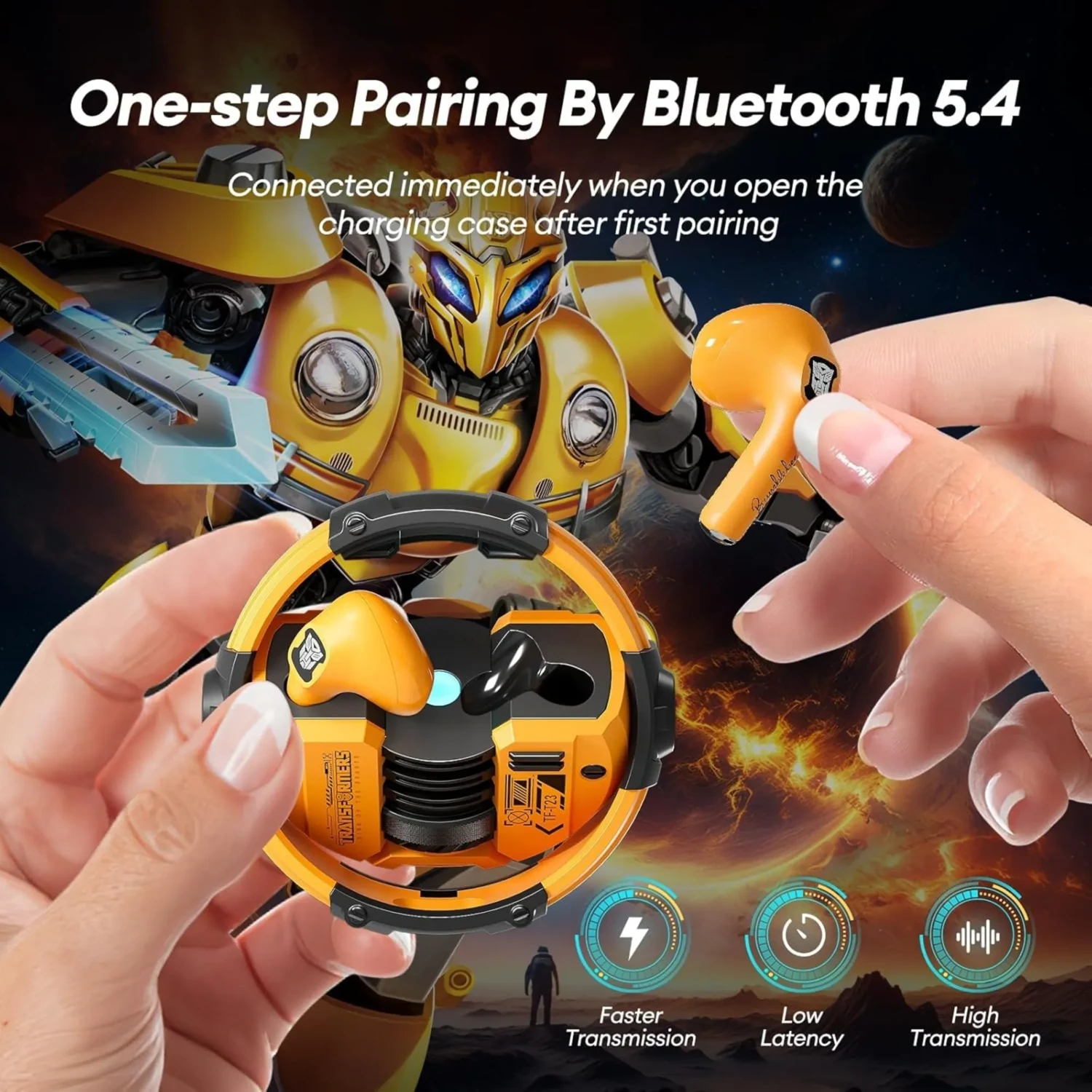 Auriculares Bumblebee Sonido 3D — foto 4