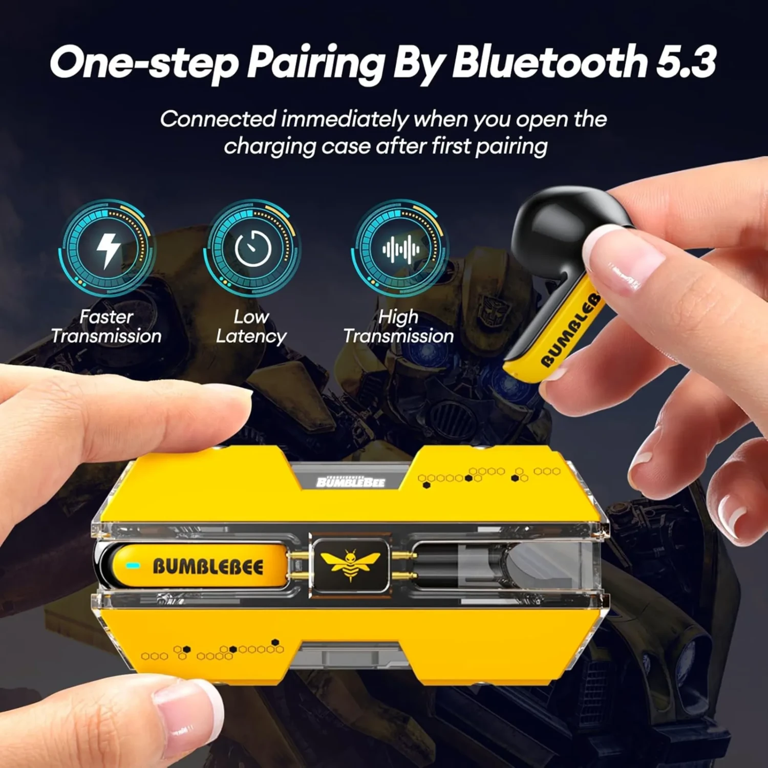 Auriculares Bumblebee Hifi Dual — foto 2