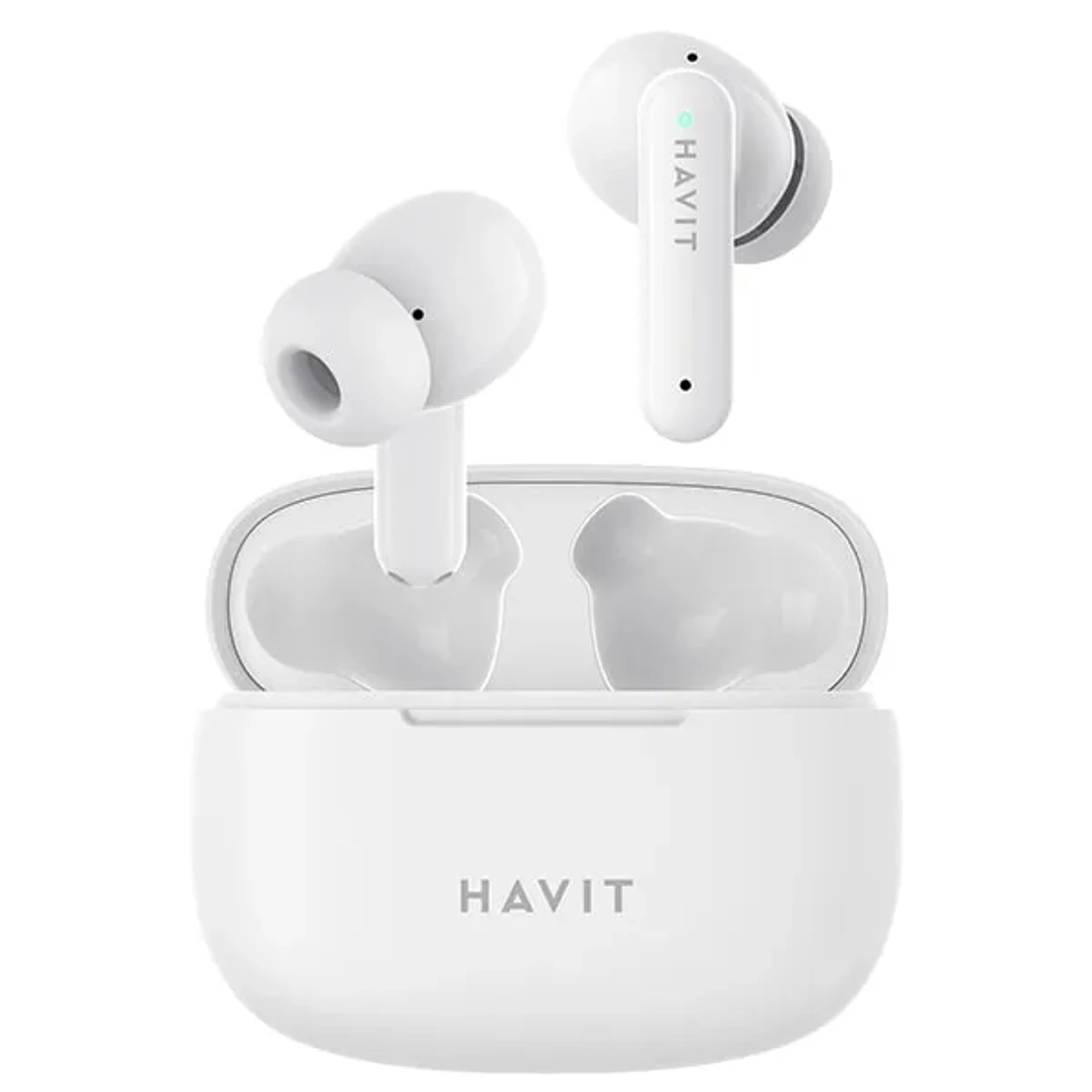 Auriculares Inalambricos Estereo Blancos — foto 1