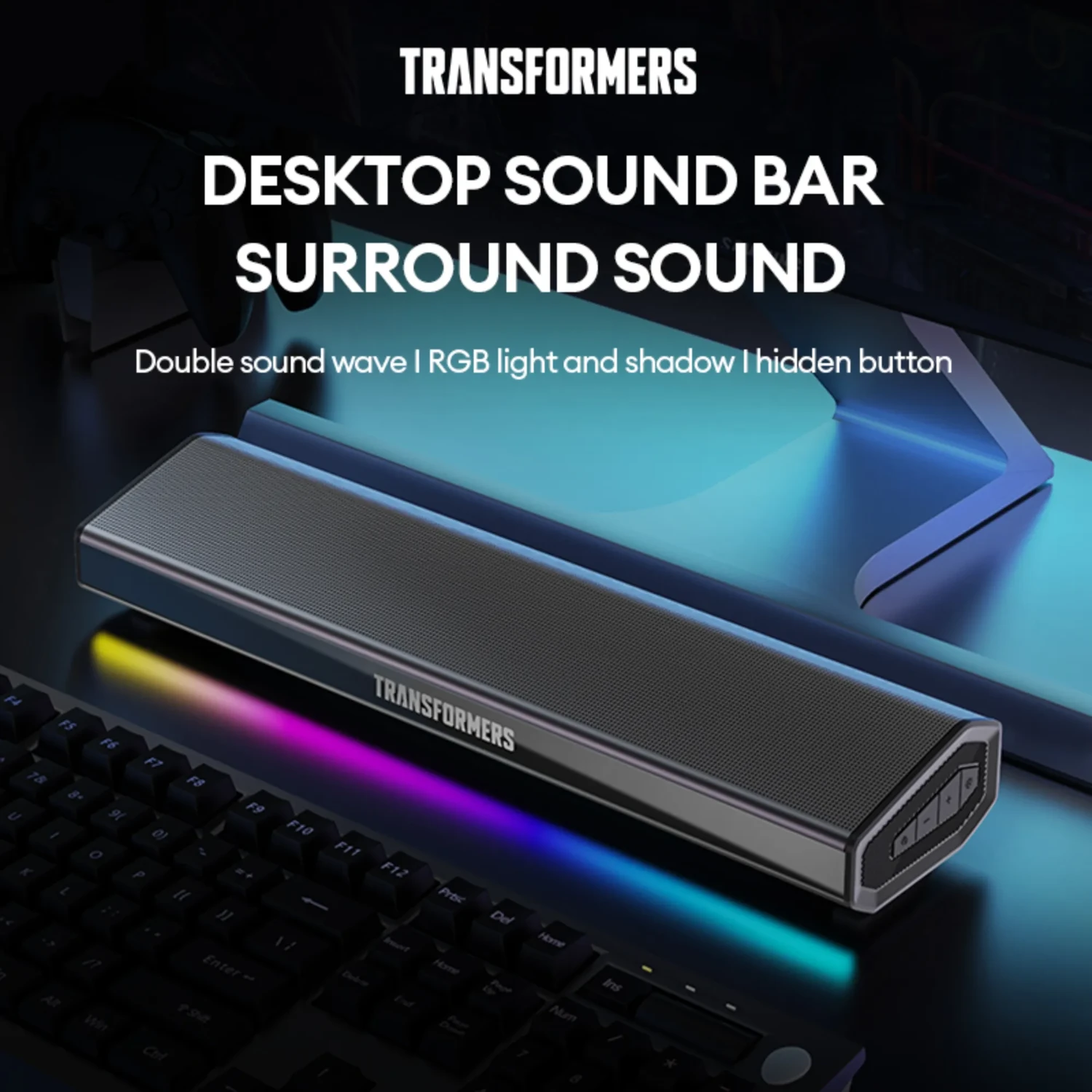Barra de Sonido con Luces RGB — foto 3