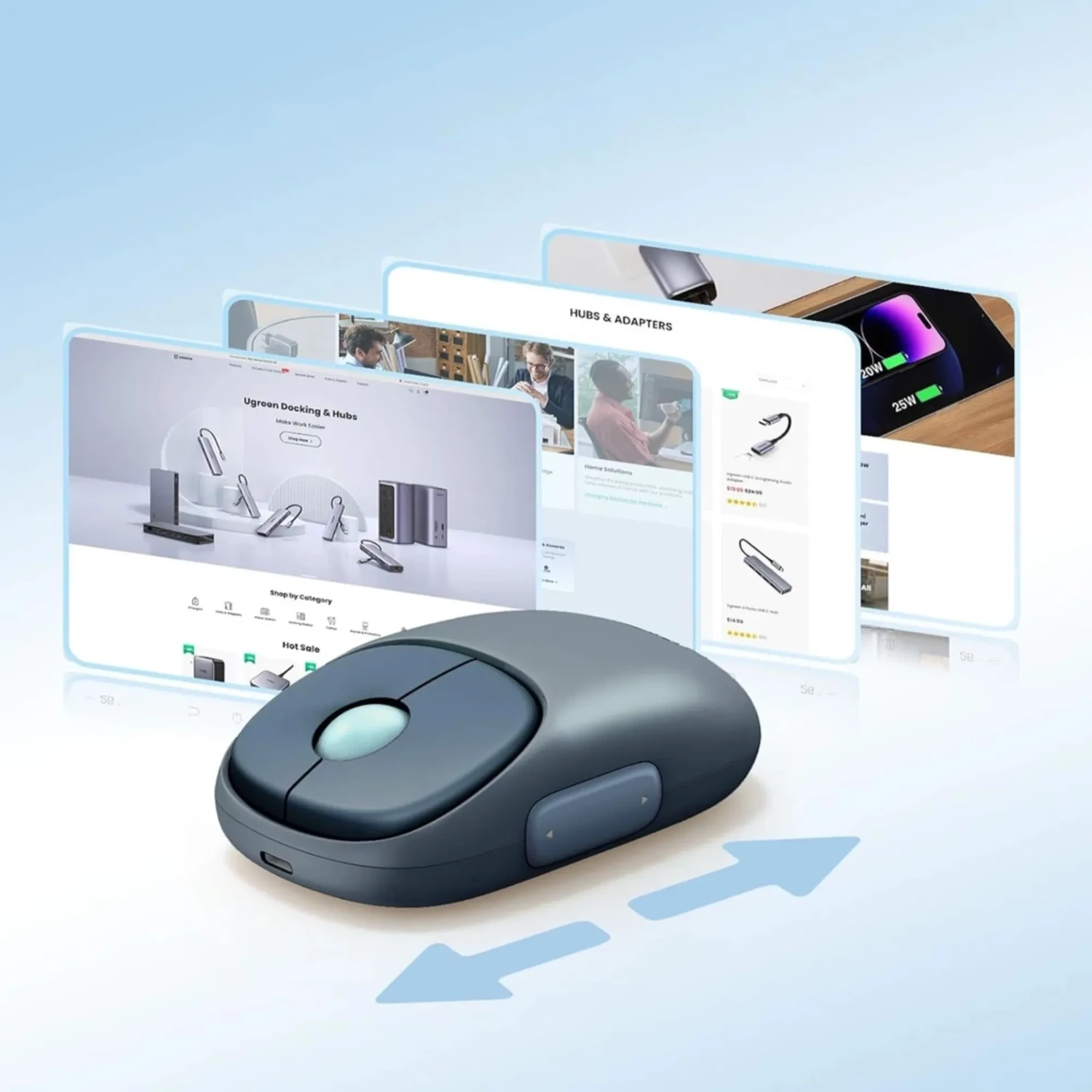 Mouse Inalambrico Dual — foto 6