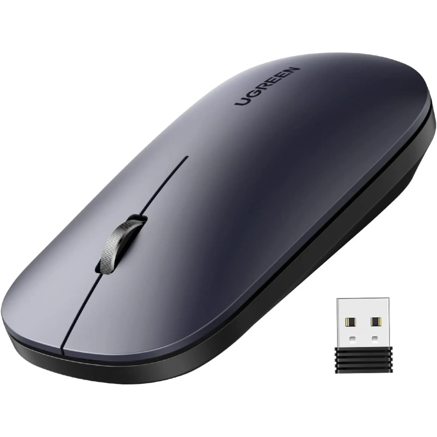 Mouse Inalambrico Ultra Slim Negro — foto 1