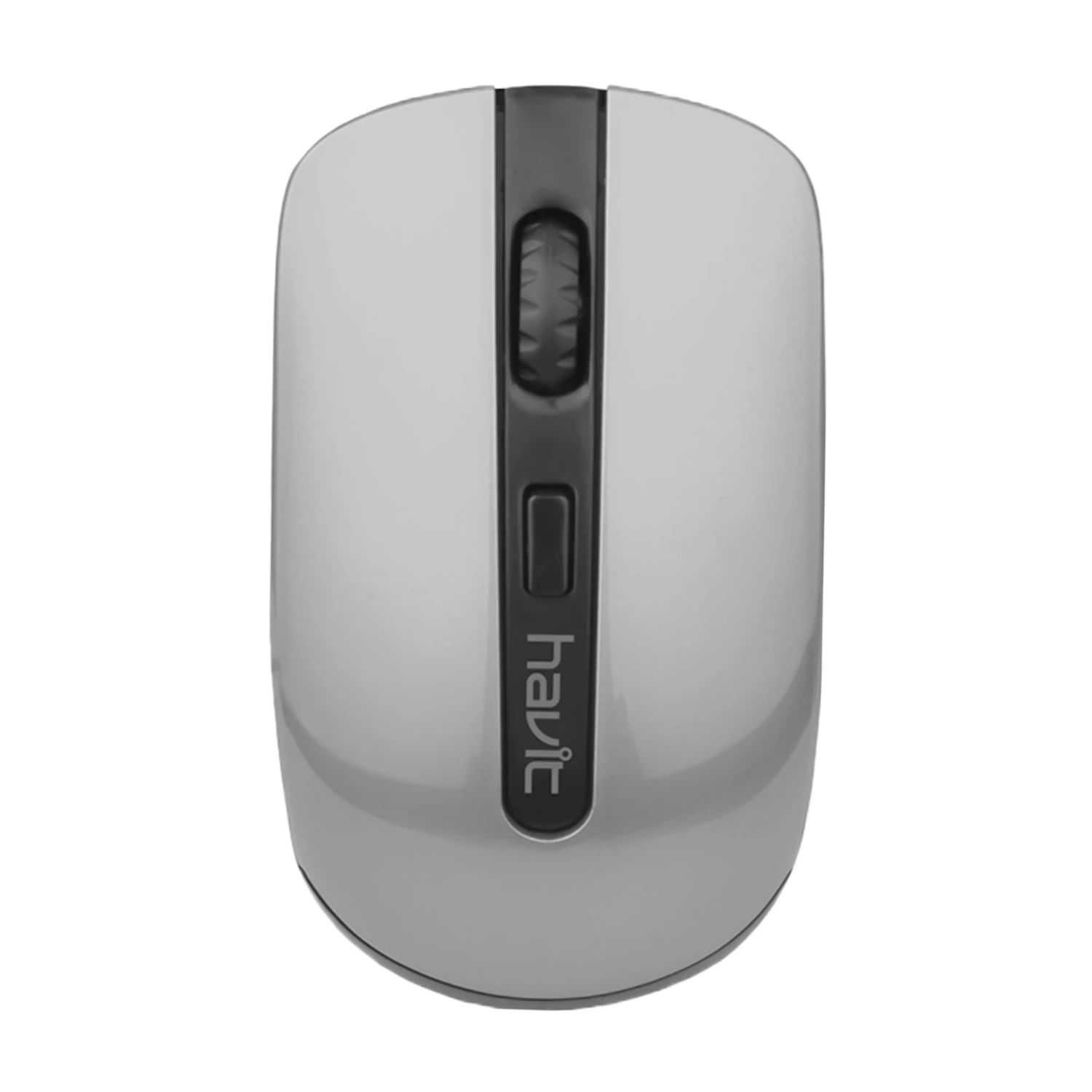 Mouse Inalambrico Negro+plateado — foto 1