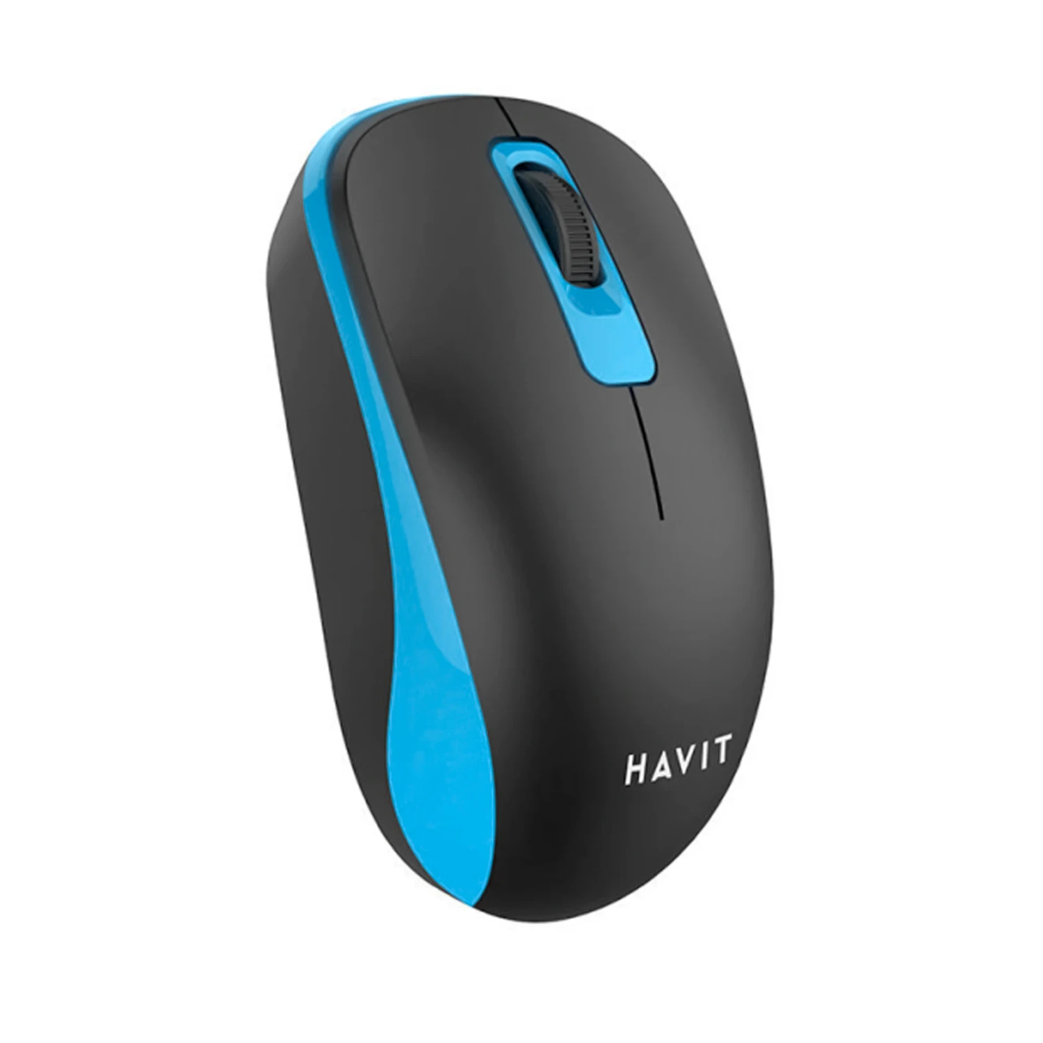 Mouse USB Inalambrico Negro/azul — foto 1