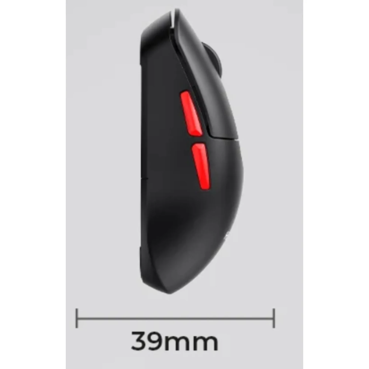 Mouse Negro+rojo Inalambrico Dual — foto 3