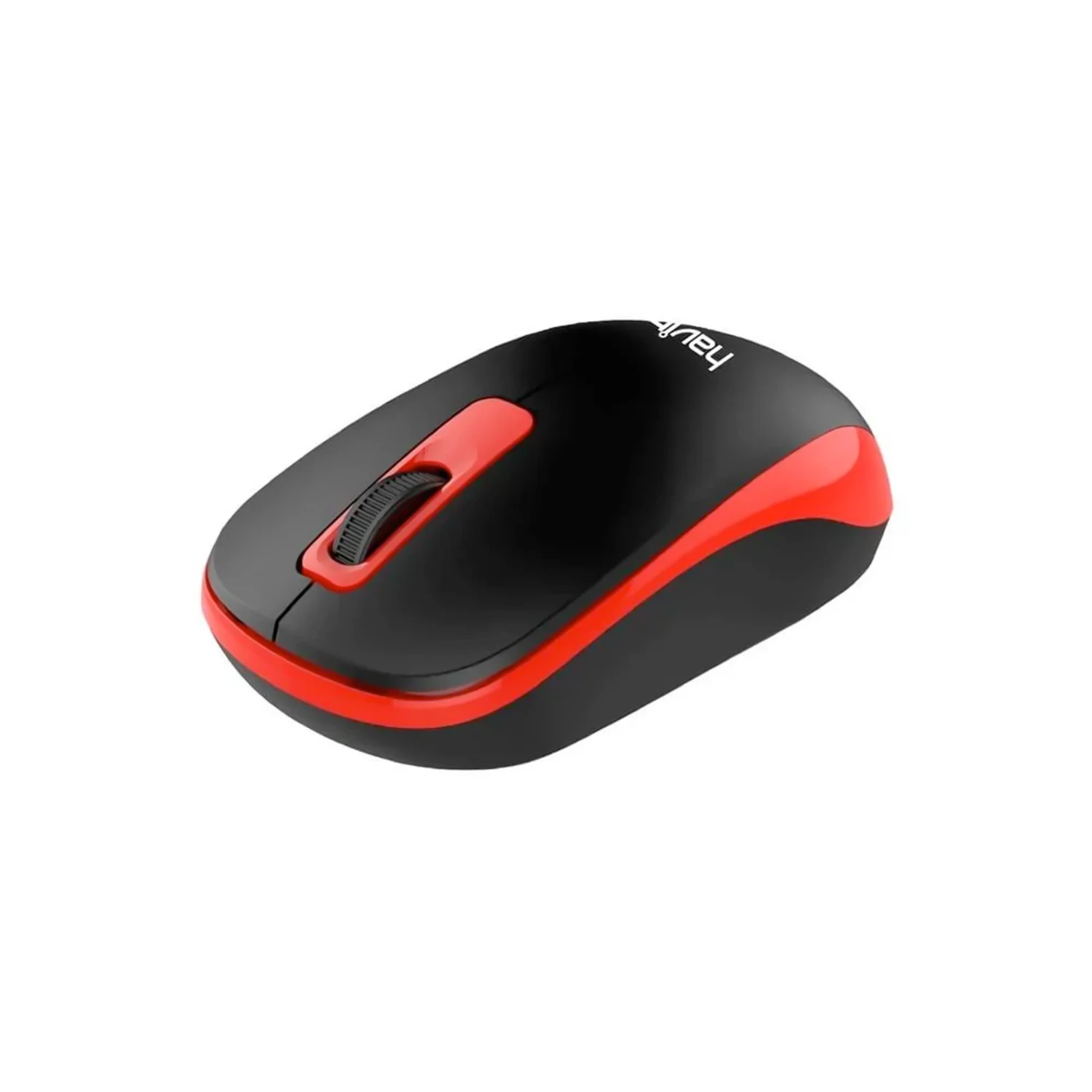 Mouse USB Inalambrico Negro/rojo — foto 2