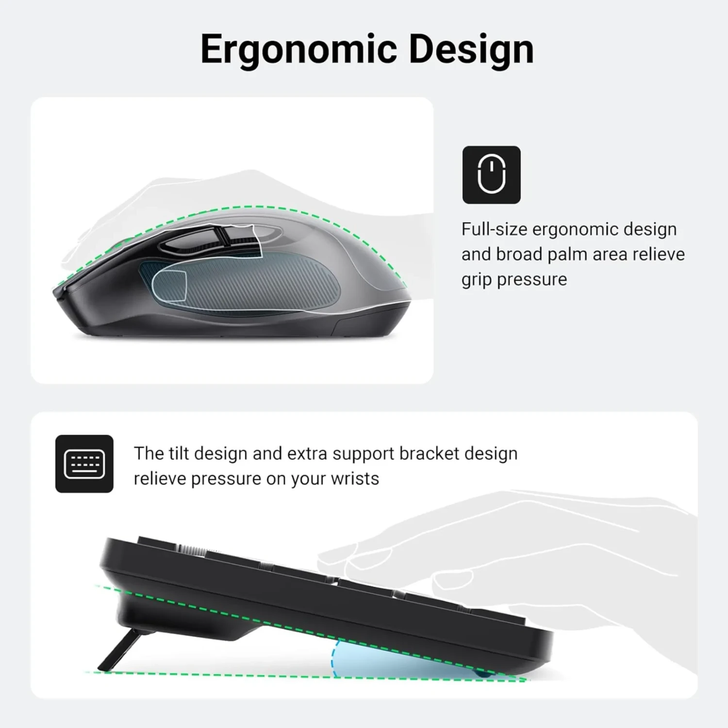Combo Teclado + Mouse Inalambrico — foto 4