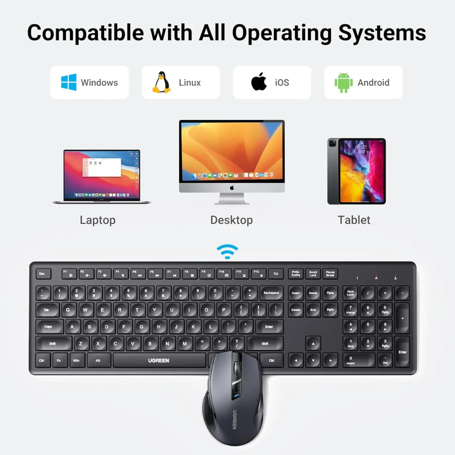 Combo Teclado + Mouse Inalambrico — foto 7