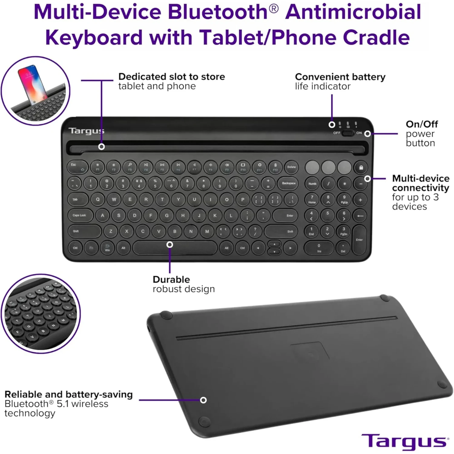 Teclado BT Multidispositivos — foto 6