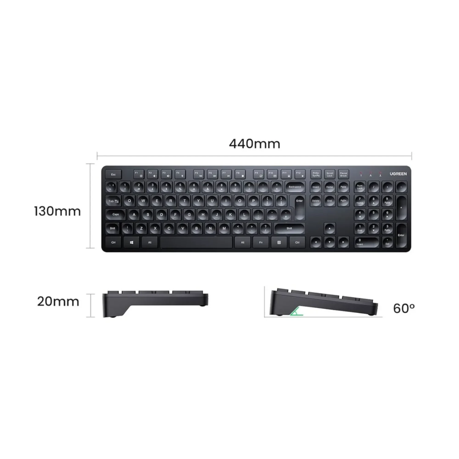 Teclado de Membrana Ugreen — foto 5