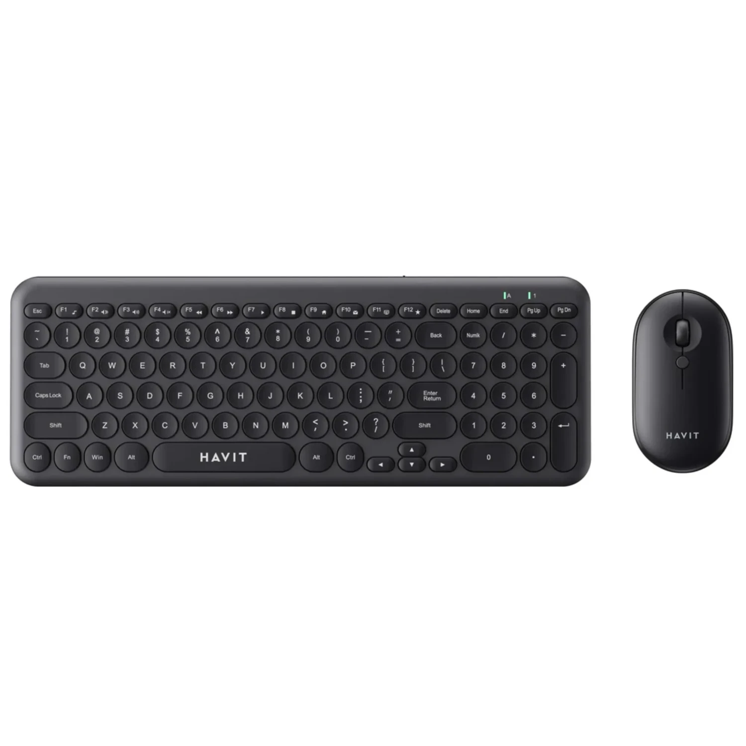Combo Teclado+mouse Inalambrico Gris — foto 1