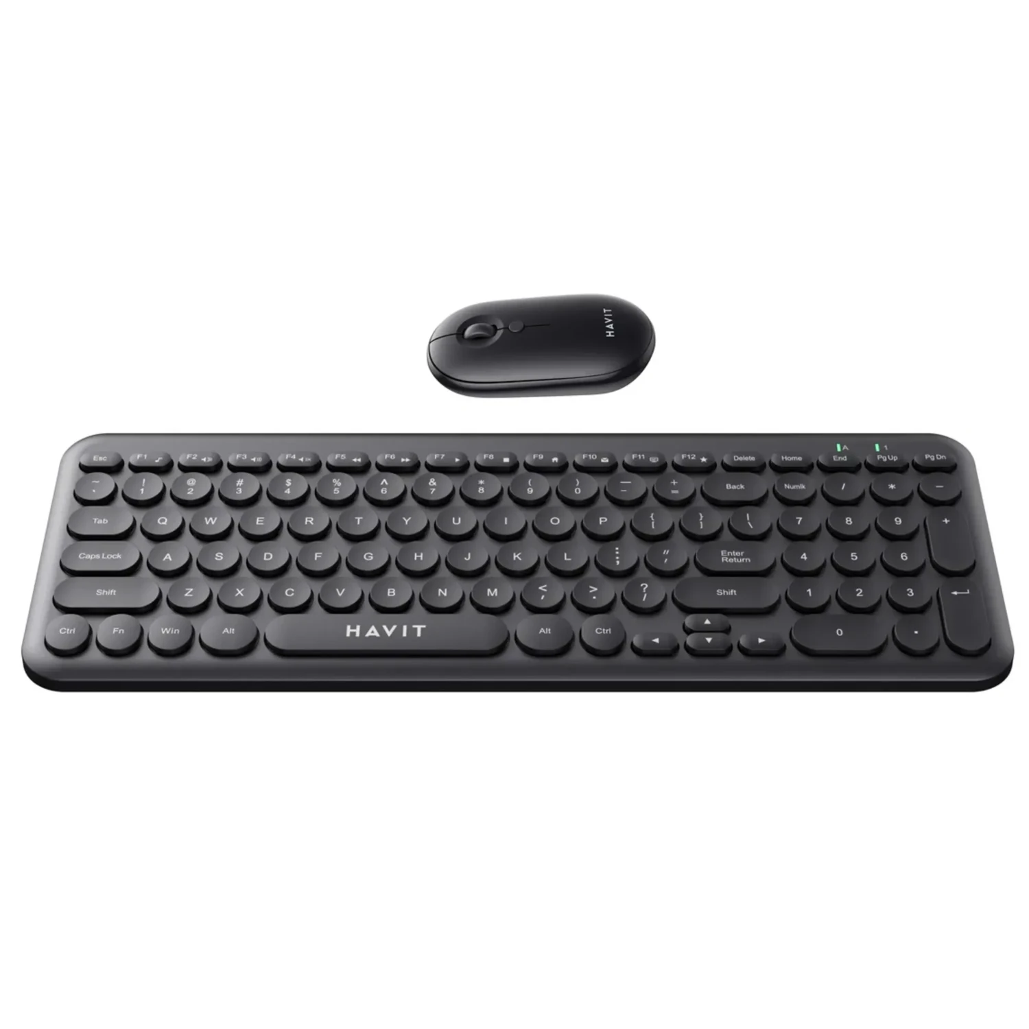 Combo Teclado+mouse Inalambrico Gris — foto 2