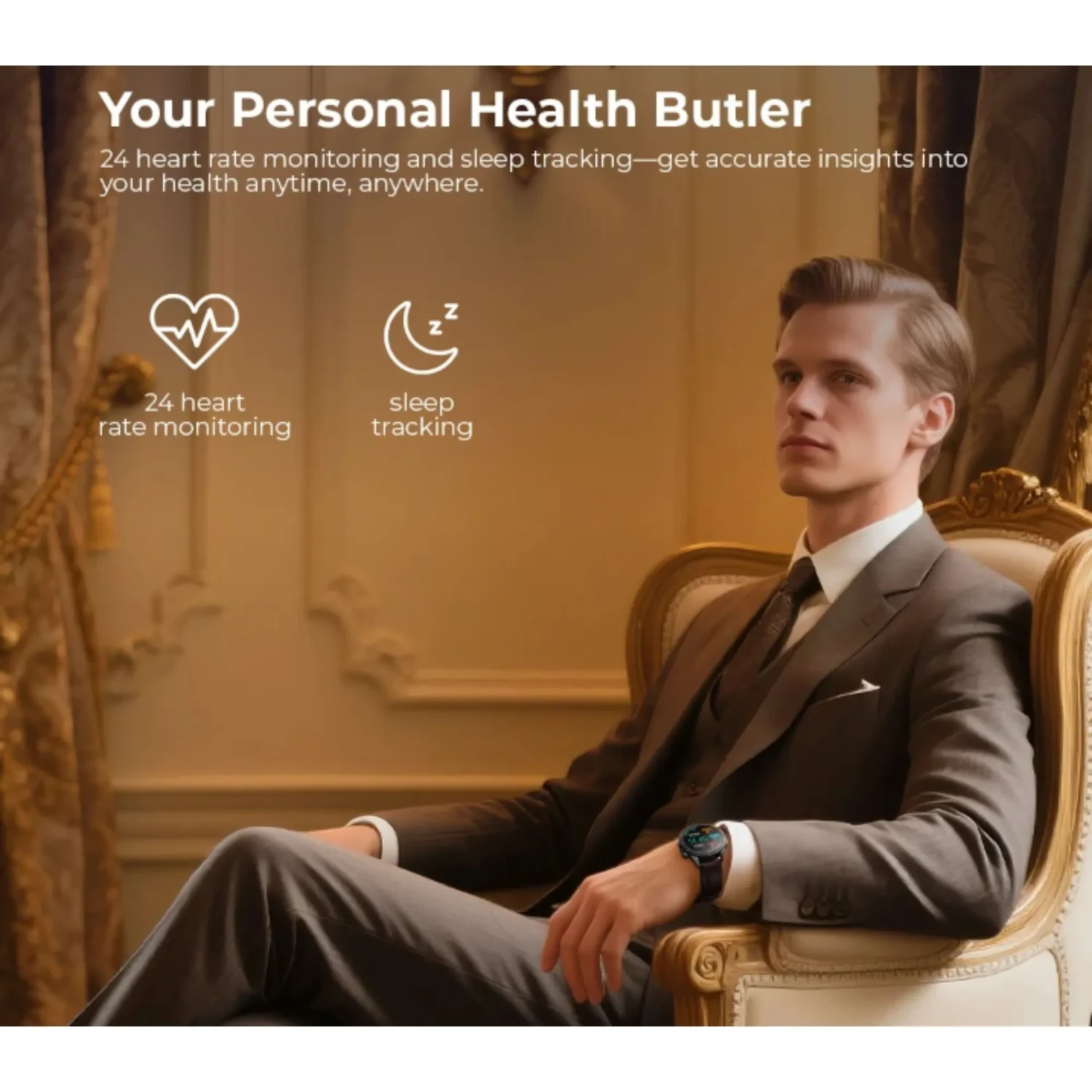 Smartwatch Elegante Amoled Ip68 — foto 4