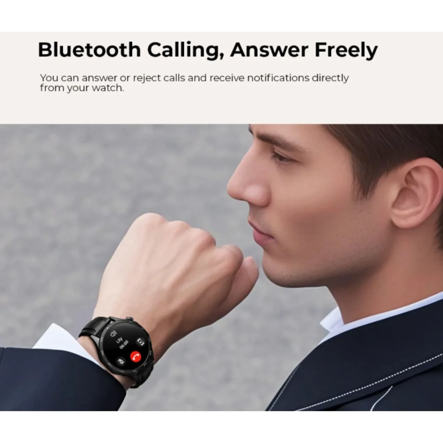 Smartwatch Elegante Amoled Ip68 — foto 5