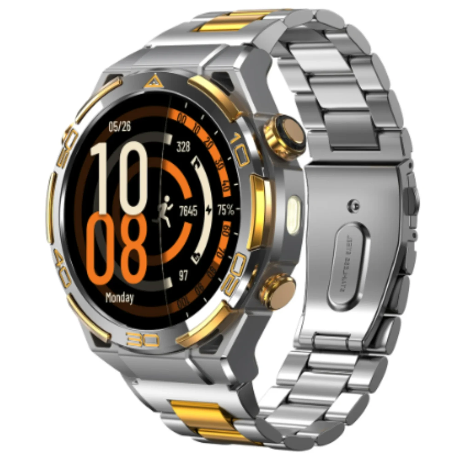 Smartwatch Elegante Metalico Plateado — foto 1