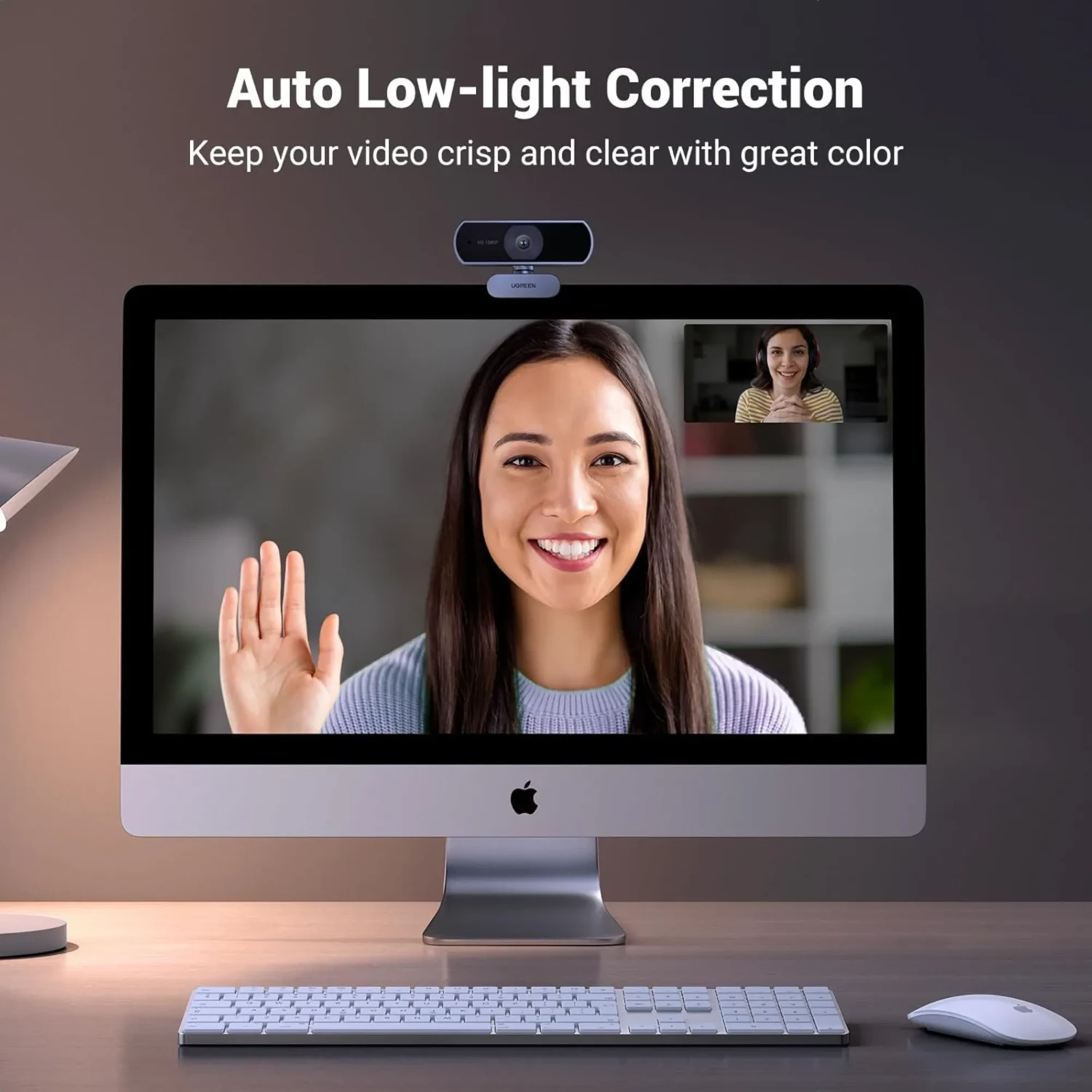 Camara Web Ugreen Full HD 1080P 30fps — foto 2