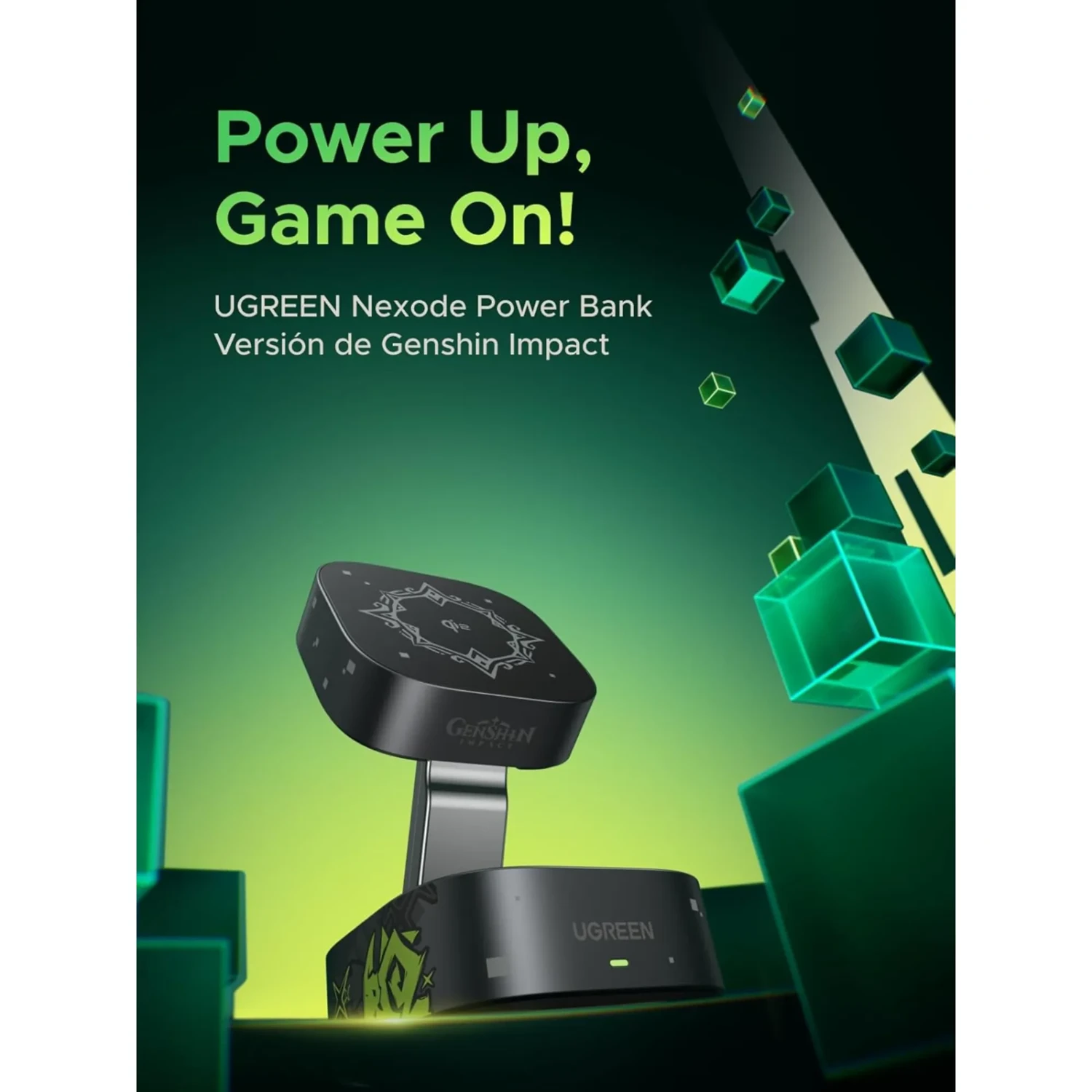 Cargador 2 en 1 Ugreen Genshin Impact — foto 2