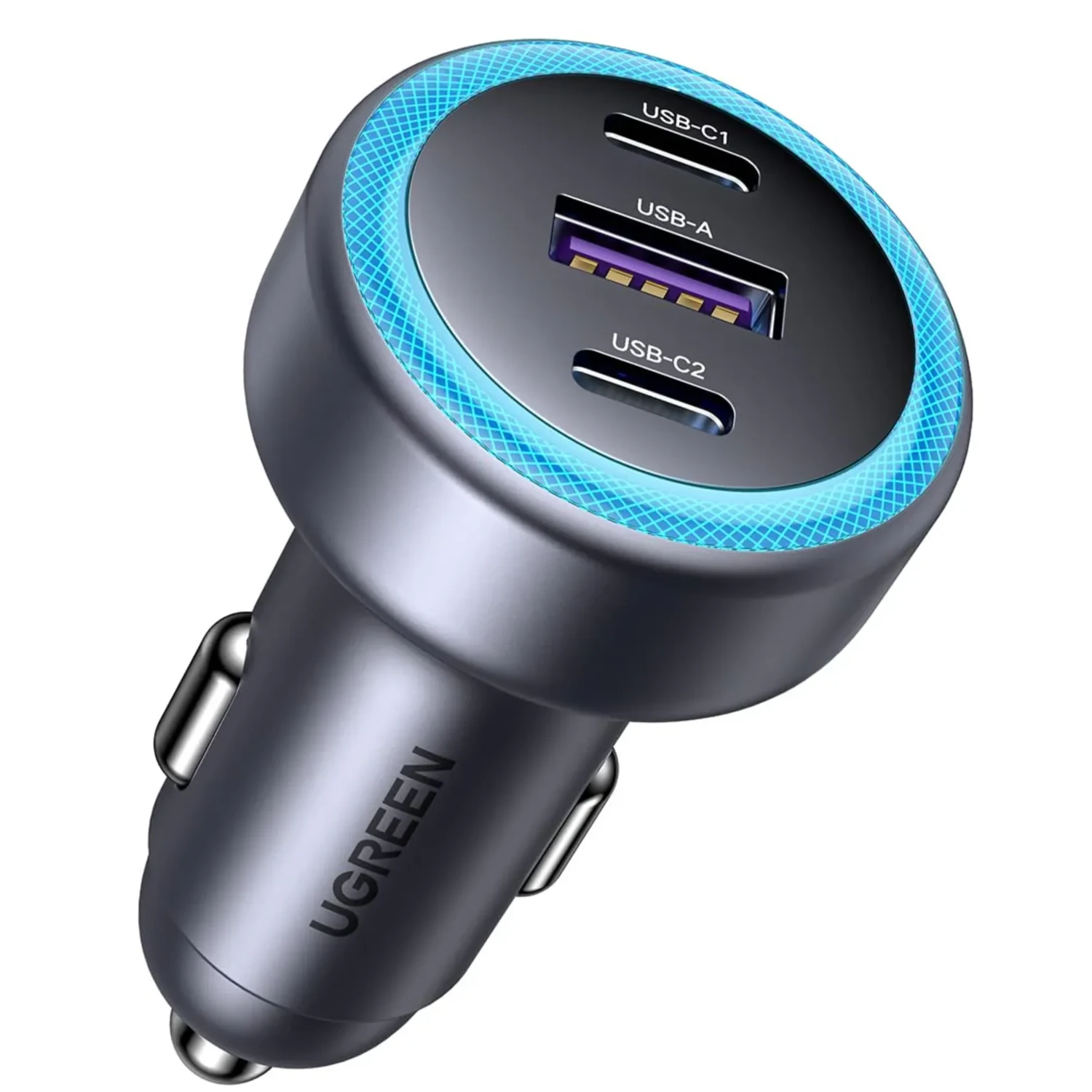 Cargador de Auto 30w Ugreen con Luz LED — foto 1