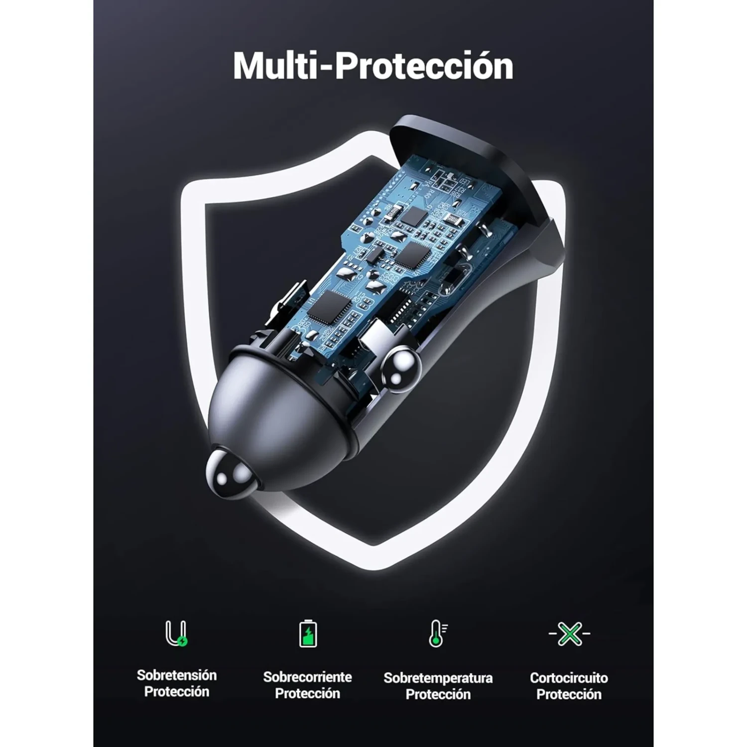 Cargador de Vehiculo Pd30w+scp22,5w — foto 7