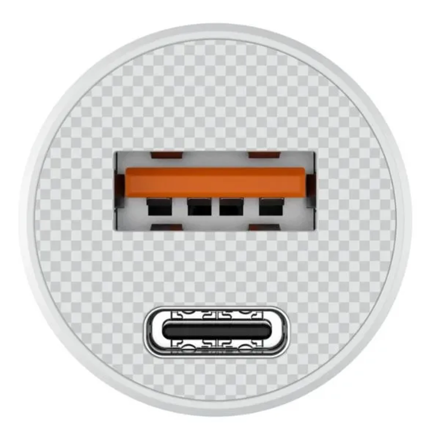 Cargador de Vehiculo USB A/c Blanco — foto 3